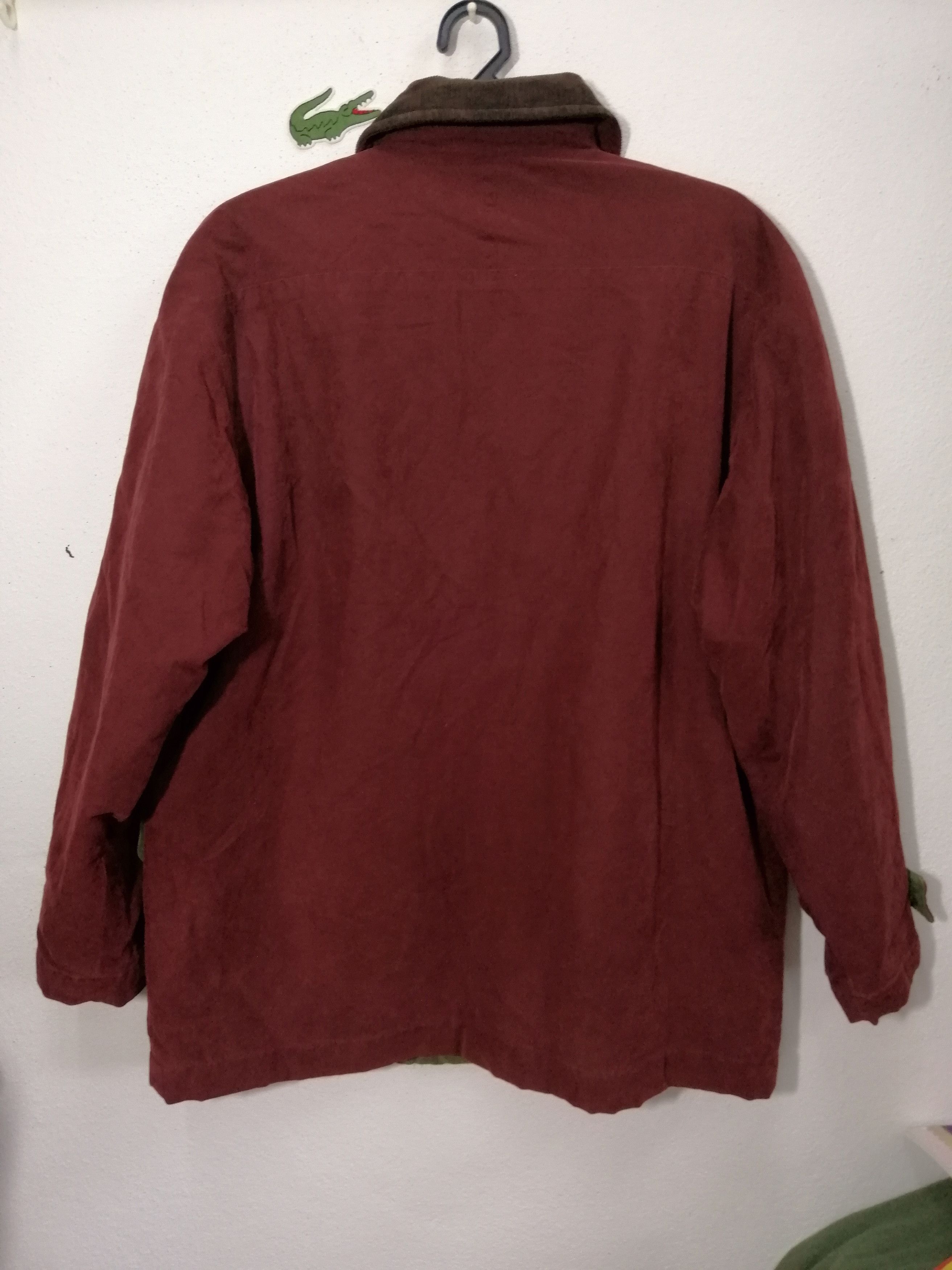 Japanese Brand × Lacoste LACOSTE MAROON JACKET Size US M / EU 48-50 / 2 - 9 Thumbnail