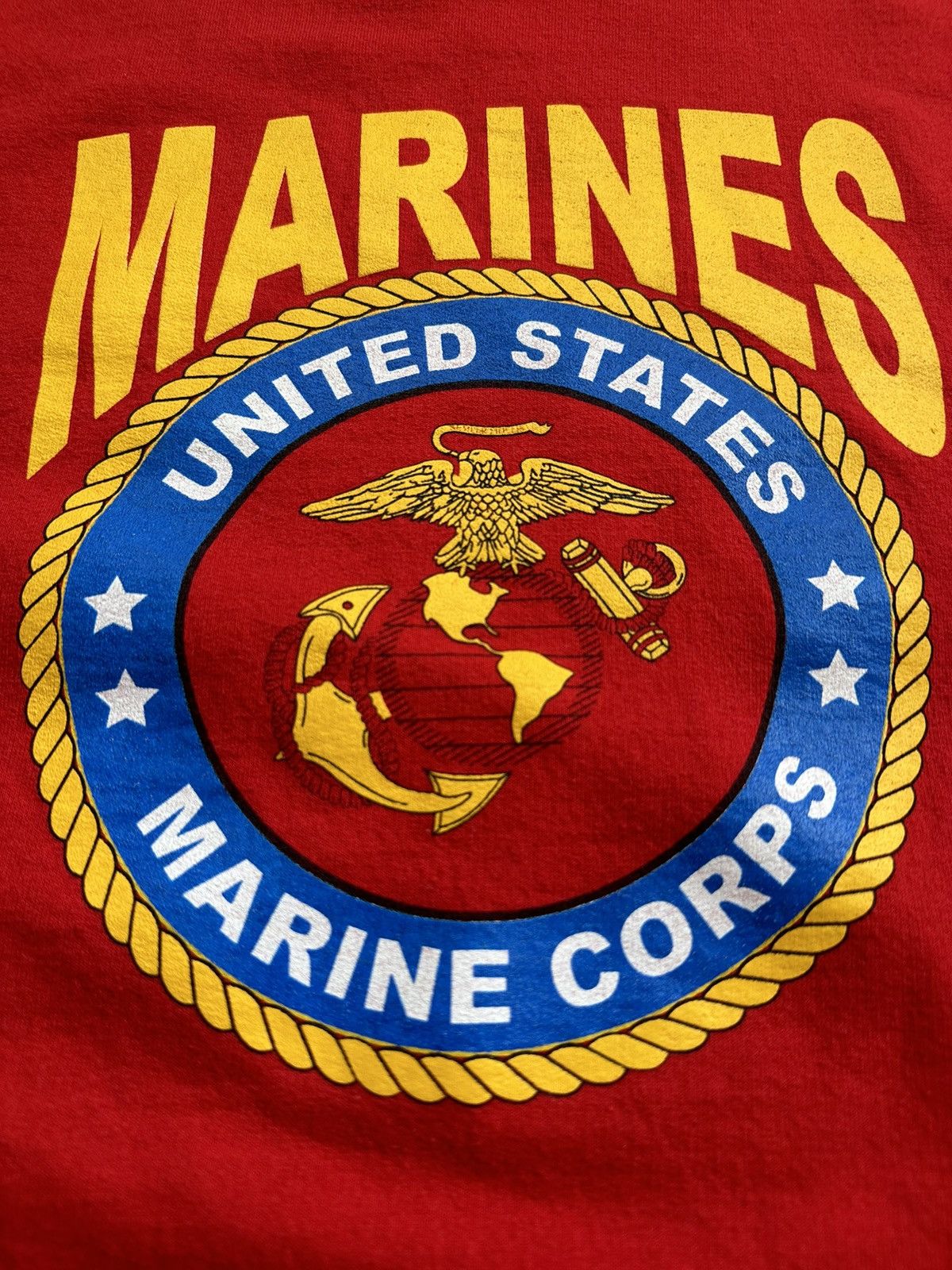 Vintage 90s Unites States Marine Corps Crewneck Size US L / EU 52-54 / 3 - 2 Thumbnail