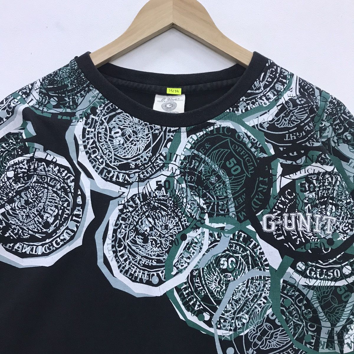 Rare!! Vintage G-Unit 50 cent Rap Hip Hop Band Tee