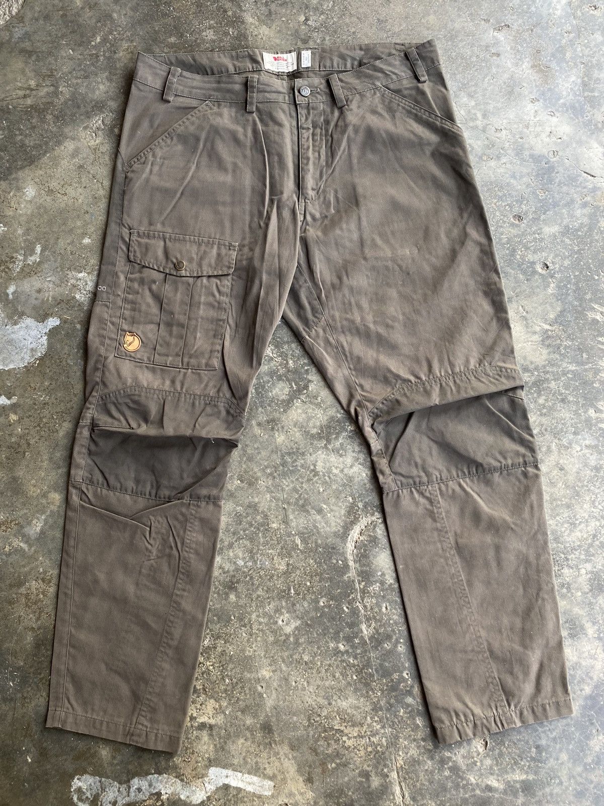 image of Fjallraven G-1000 Trouser in Red, Men's (Size 35)