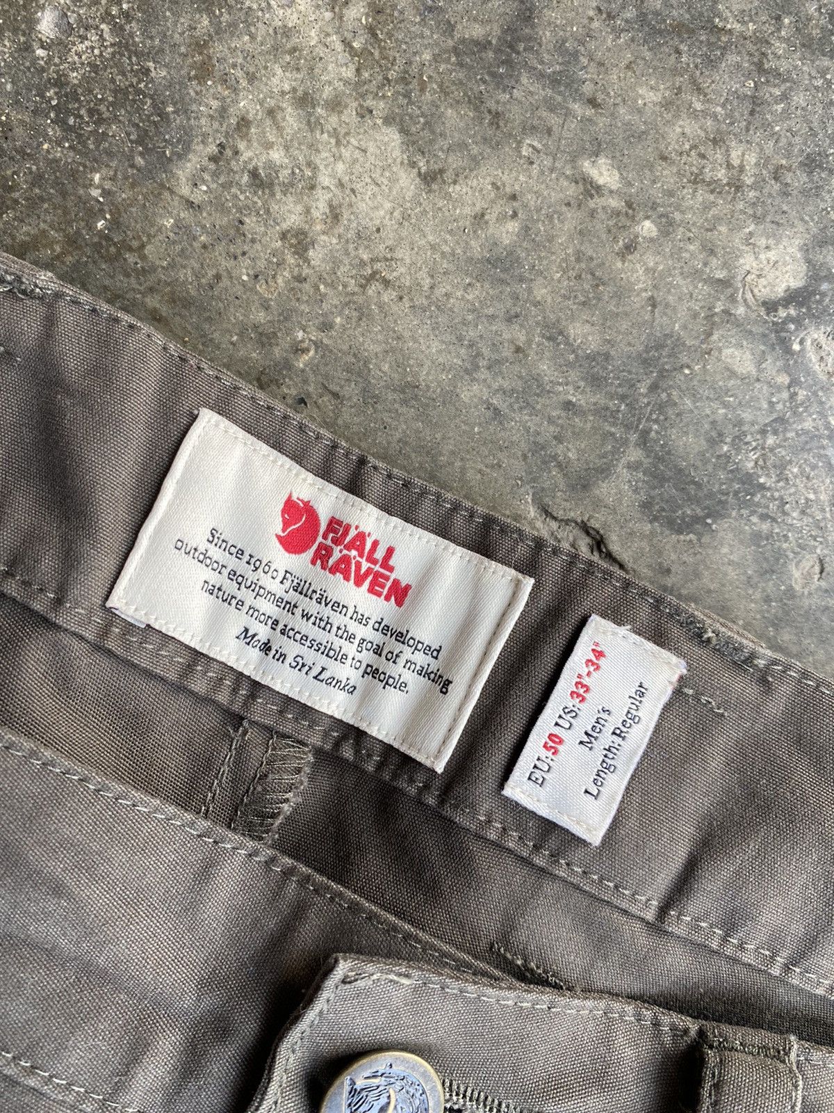 Fjallraven FjallRaven G-1000 Trouser Size US 35 - 3 Thumbnail