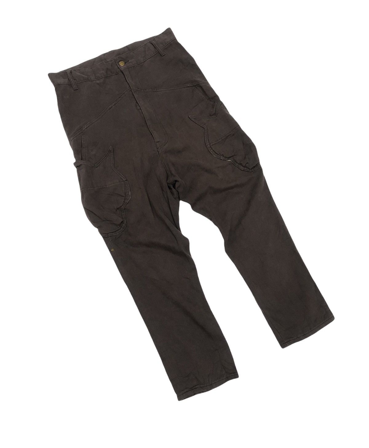 Issey Miyake × mercibeaucoup Insane Cutting MERCIBEAUCOUP ISSEY MIYAKE Cargo Pant Size US 34 / EU 50 - 4 Thumbnail