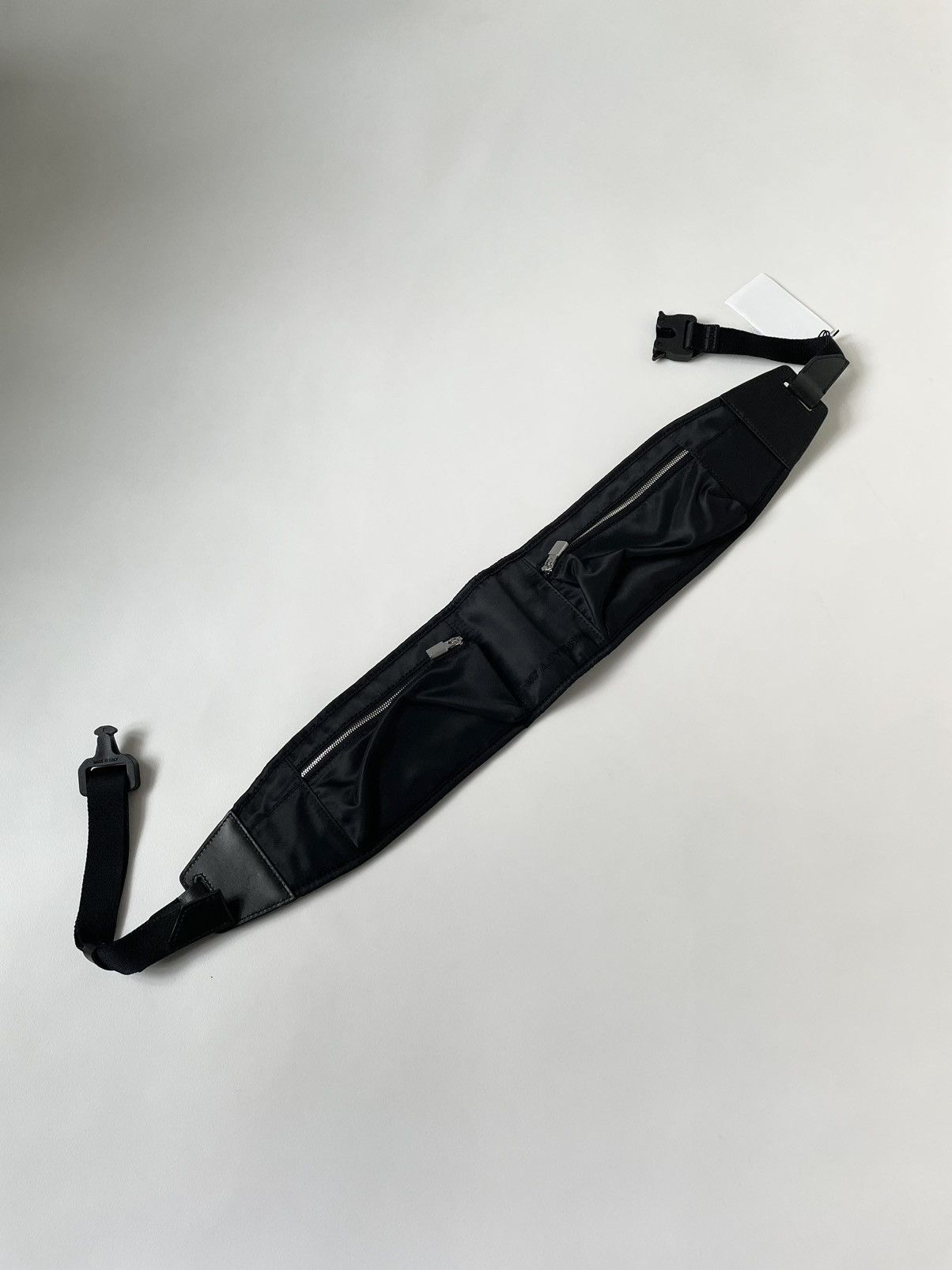 A/W 20 Black Nylon Utility Crossbody Bag