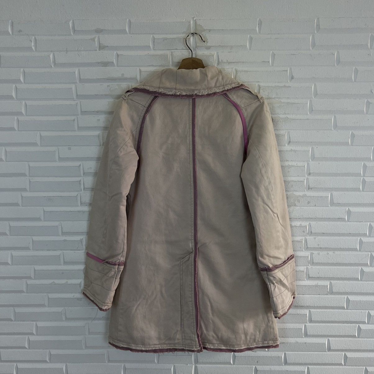 Japanese Brand VINTAGE DIESEL PARACHUTE BIKER LONG JACKET Size US XS / EU 42 / 0 - 6 Thumbnail