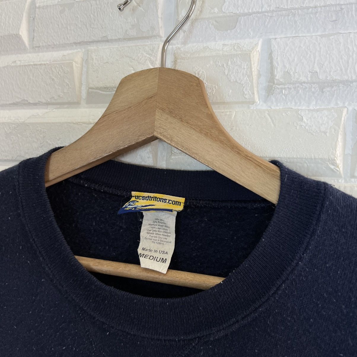 Vintage VINTAGE UCSD TRITONS SWEATSHIRT BIG LOGO MADE IN USA Size US M / EU 48-50 / 2 - 4 Thumbnail