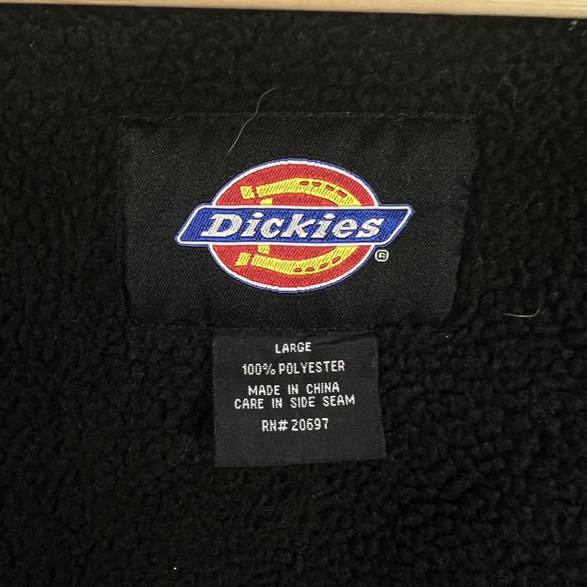 Dickies VINTAGE DICKIES FLEECE SLEEVELESS VEST Size US L / EU 52-54 / 3 - 9 Thumbnail