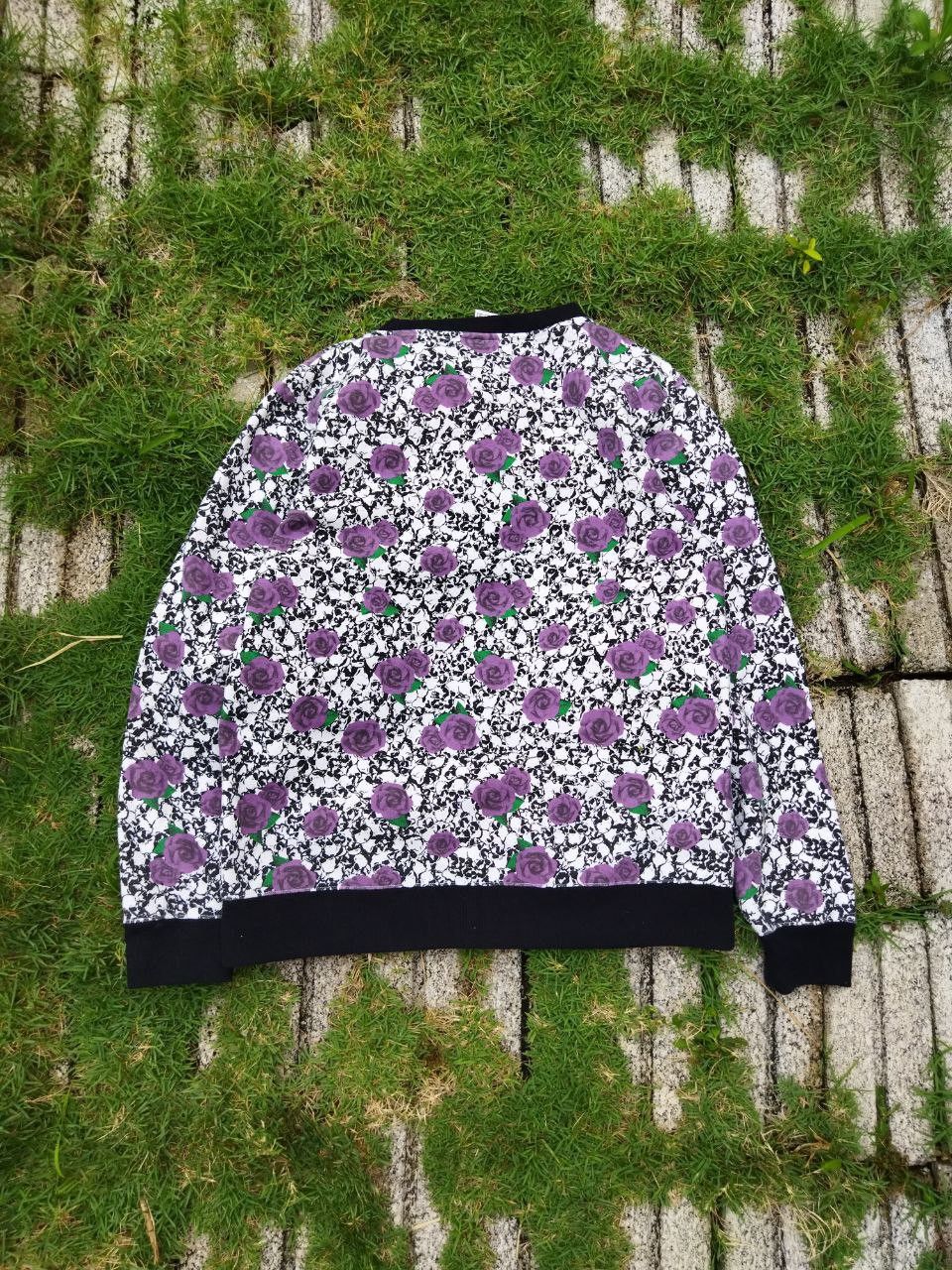 Vision Streetwear Vision Streetwear Skulls + Flower Sweatshirt - Size M Size US M / EU 48-50 / 2 - 8 Thumbnail