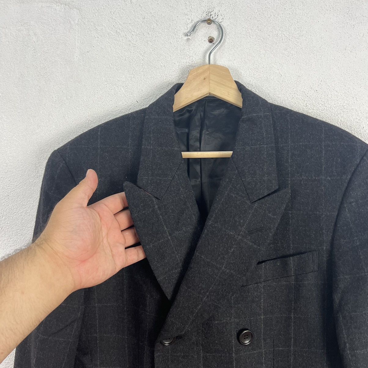 Japanese Brand KENZO DOUBLE BREAST CASUAL JACKET TARTAN DESIGN Size US S / EU 44-46 / 1 - 5 Thumbnail