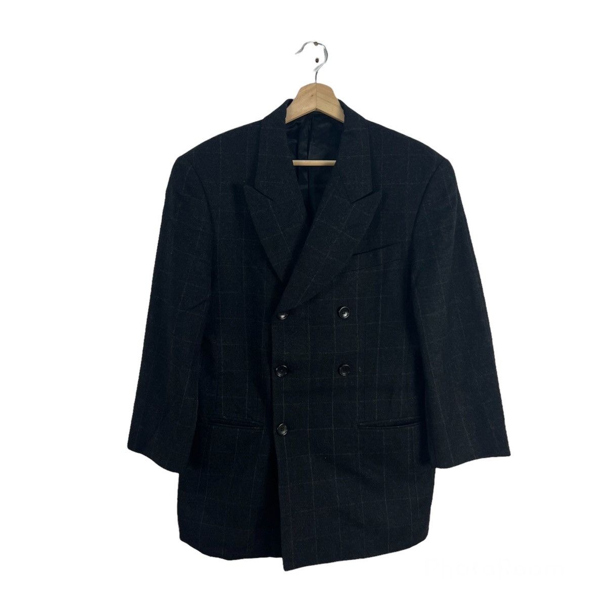 Japanese Brand KENZO DOUBLE BREAST CASUAL JACKET TARTAN DESIGN Size US S / EU 44-46 / 1 - 1 Thumbnail
