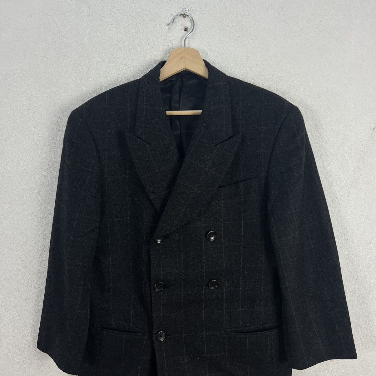 Japanese Brand KENZO DOUBLE BREAST CASUAL JACKET TARTAN DESIGN Size US S / EU 44-46 / 1 - 3 Thumbnail