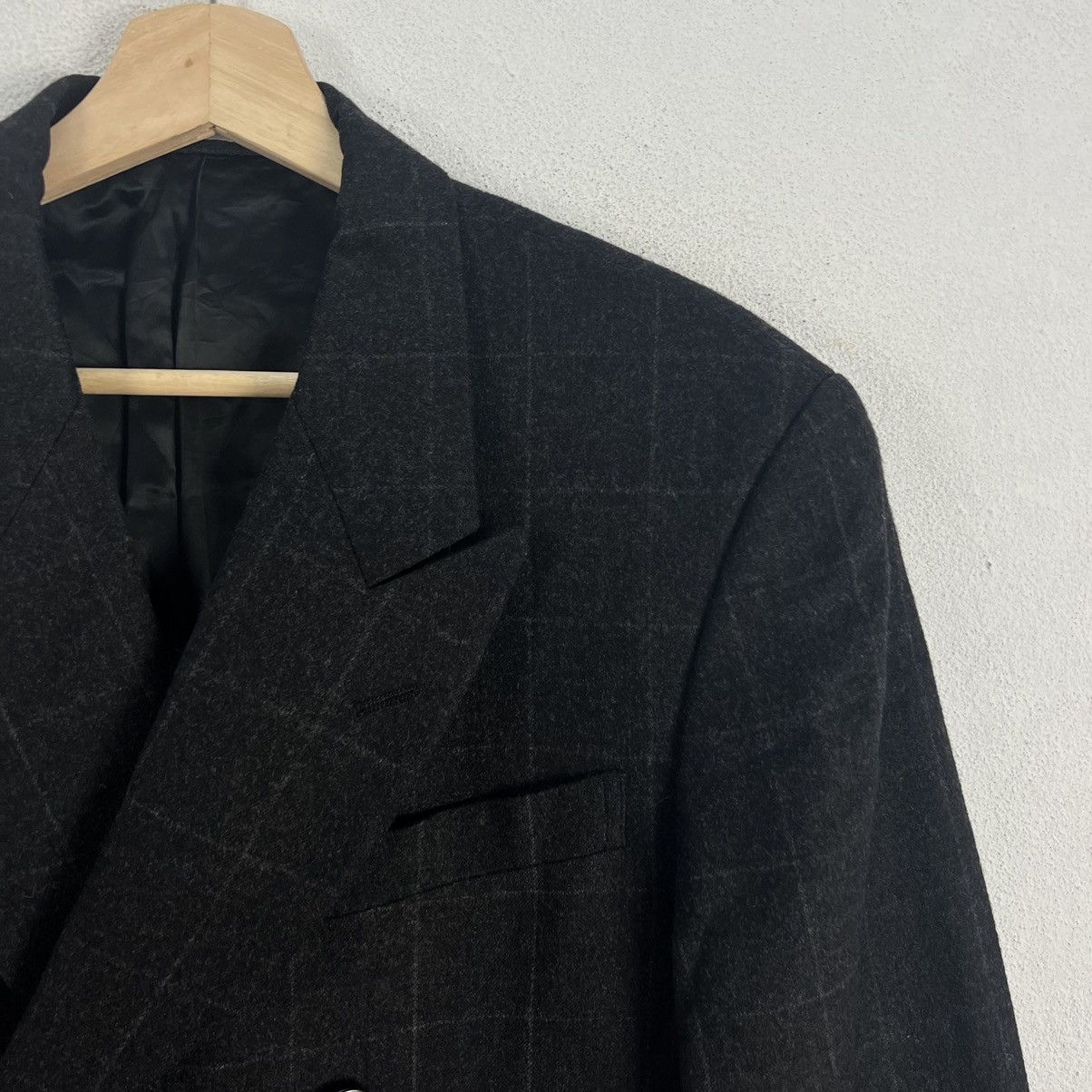 Japanese Brand KENZO DOUBLE BREAST CASUAL JACKET TARTAN DESIGN Size US S / EU 44-46 / 1 - 4 Thumbnail