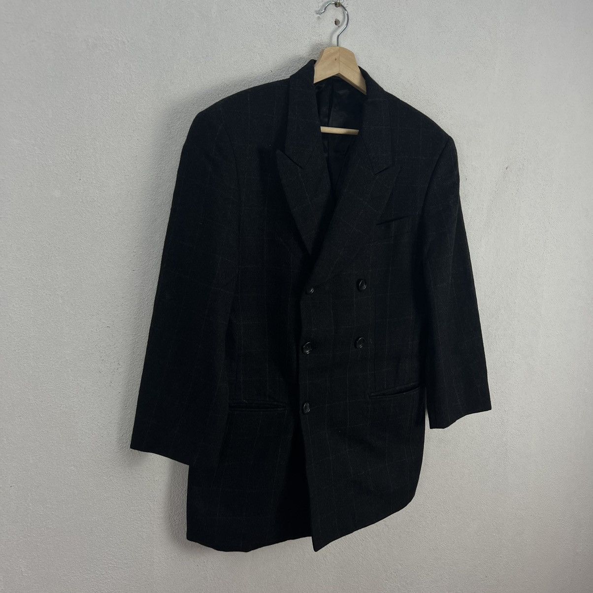 Japanese Brand KENZO DOUBLE BREAST CASUAL JACKET TARTAN DESIGN Size US S / EU 44-46 / 1 - 2 Thumbnail
