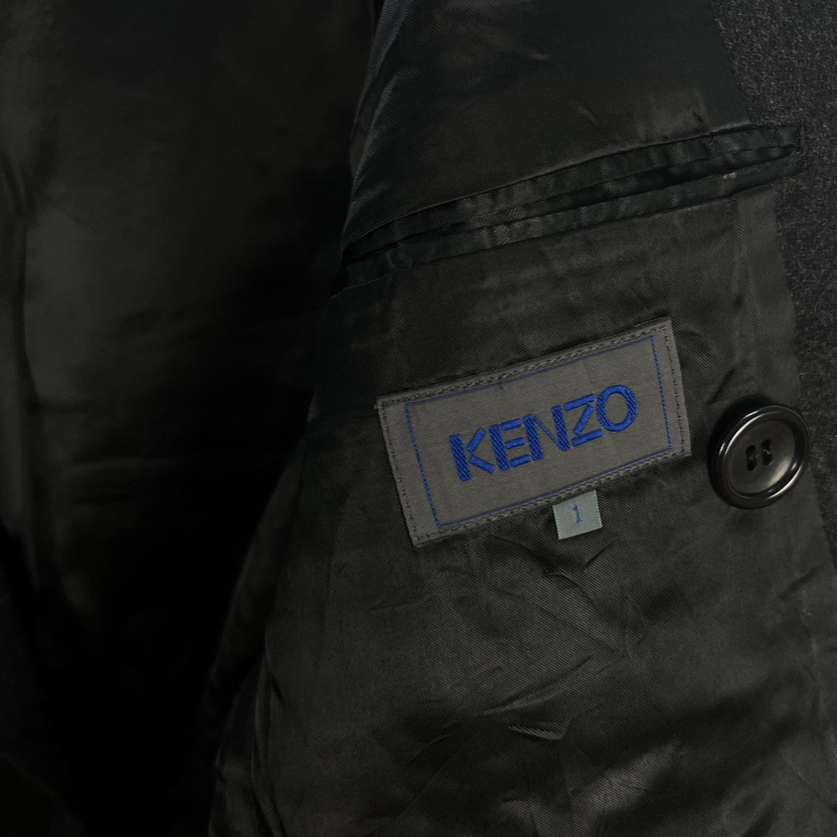 Japanese Brand KENZO DOUBLE BREAST CASUAL JACKET TARTAN DESIGN Size US S / EU 44-46 / 1 - 10 Thumbnail