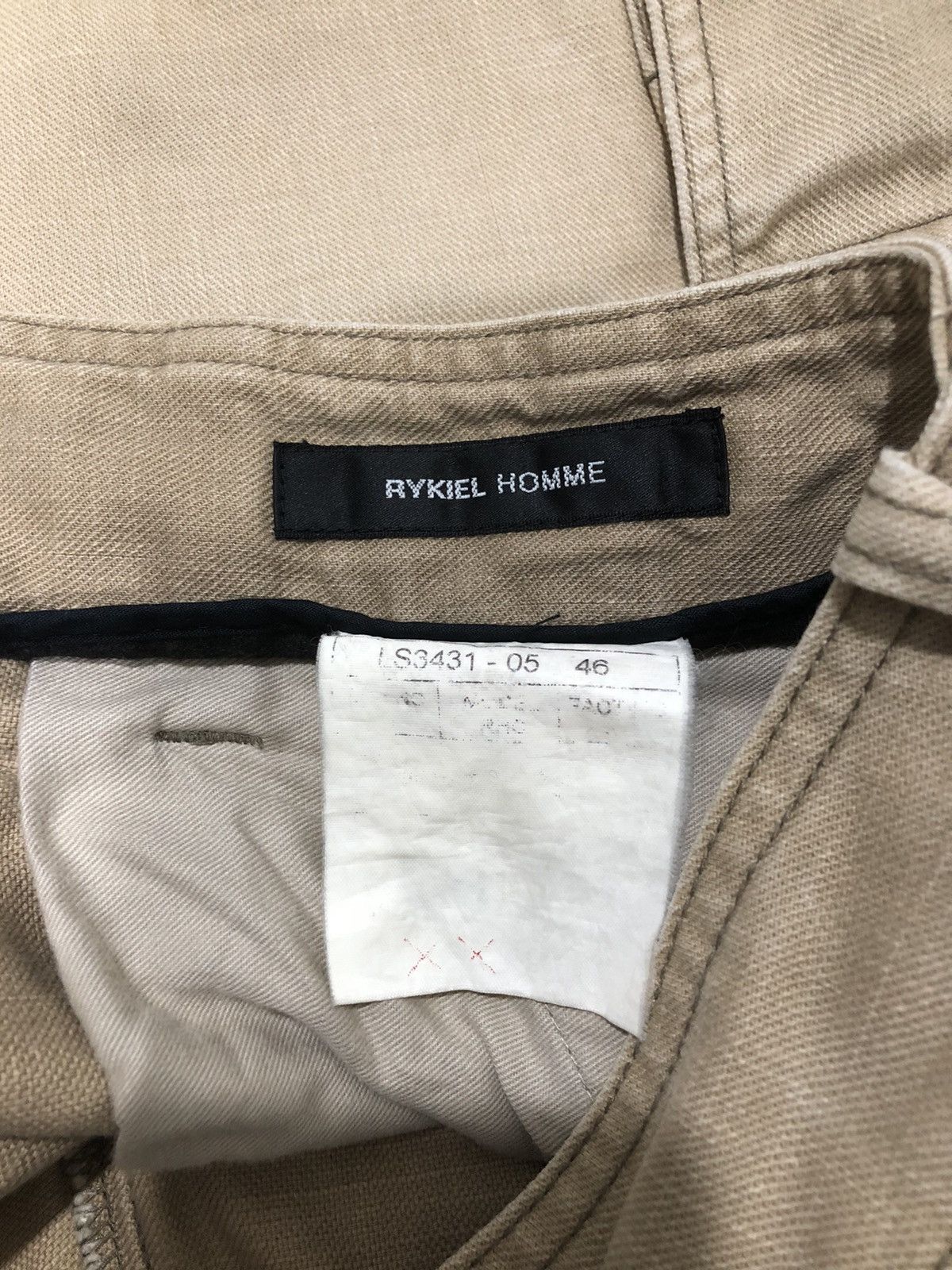 Japanese Brand RYKIEL HOMME Utility Tactial Multipocket Crgo Pants Size US 31 - 11 Thumbnail