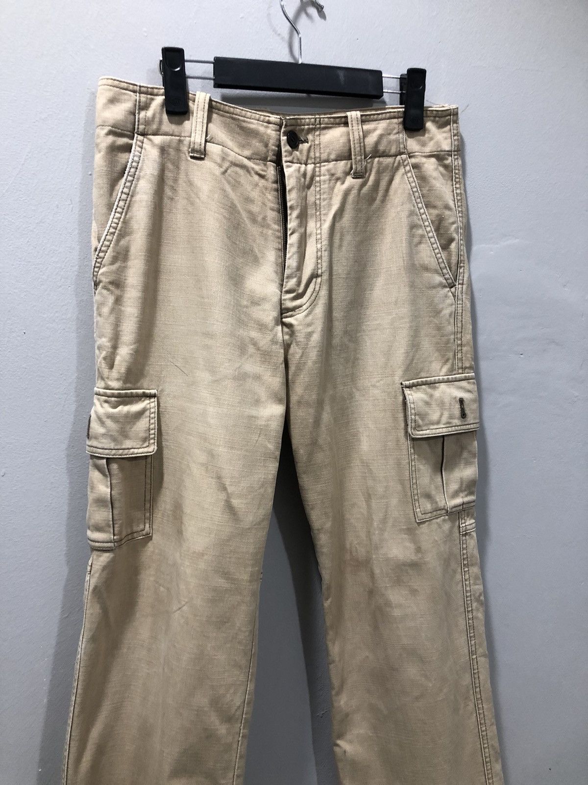 Japanese Brand RYKIEL HOMME Utility Tactial Multipocket Crgo Pants Size US 31 - 6 Thumbnail