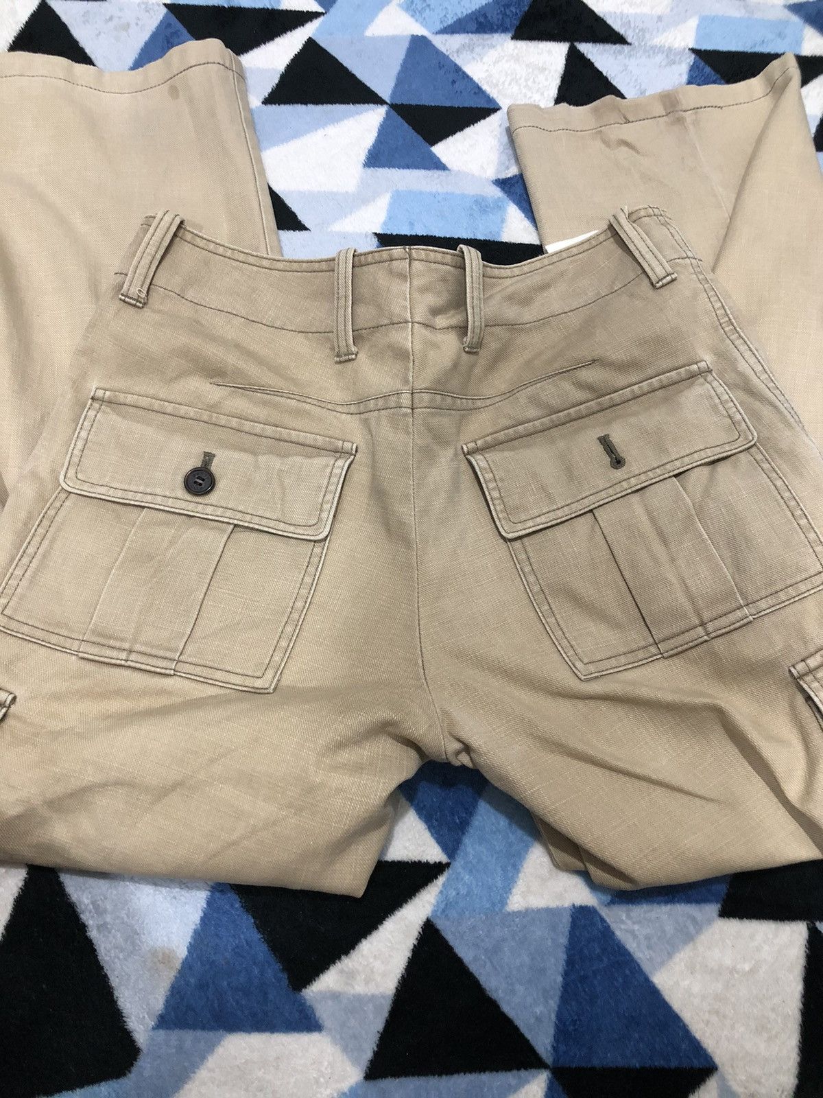 Japanese Brand RYKIEL HOMME Utility Tactial Multipocket Crgo Pants Size US 31 - 14 Thumbnail