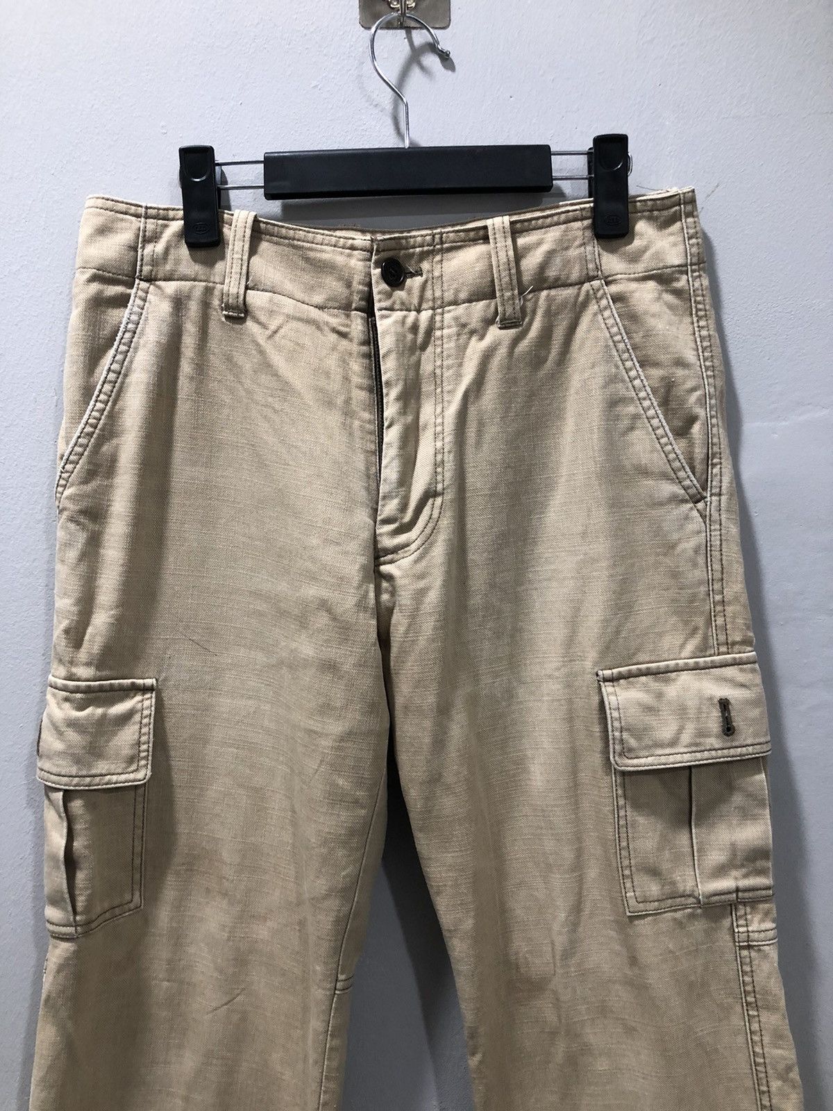 Japanese Brand RYKIEL HOMME Utility Tactial Multipocket Crgo Pants Size US 31 - 5 Thumbnail