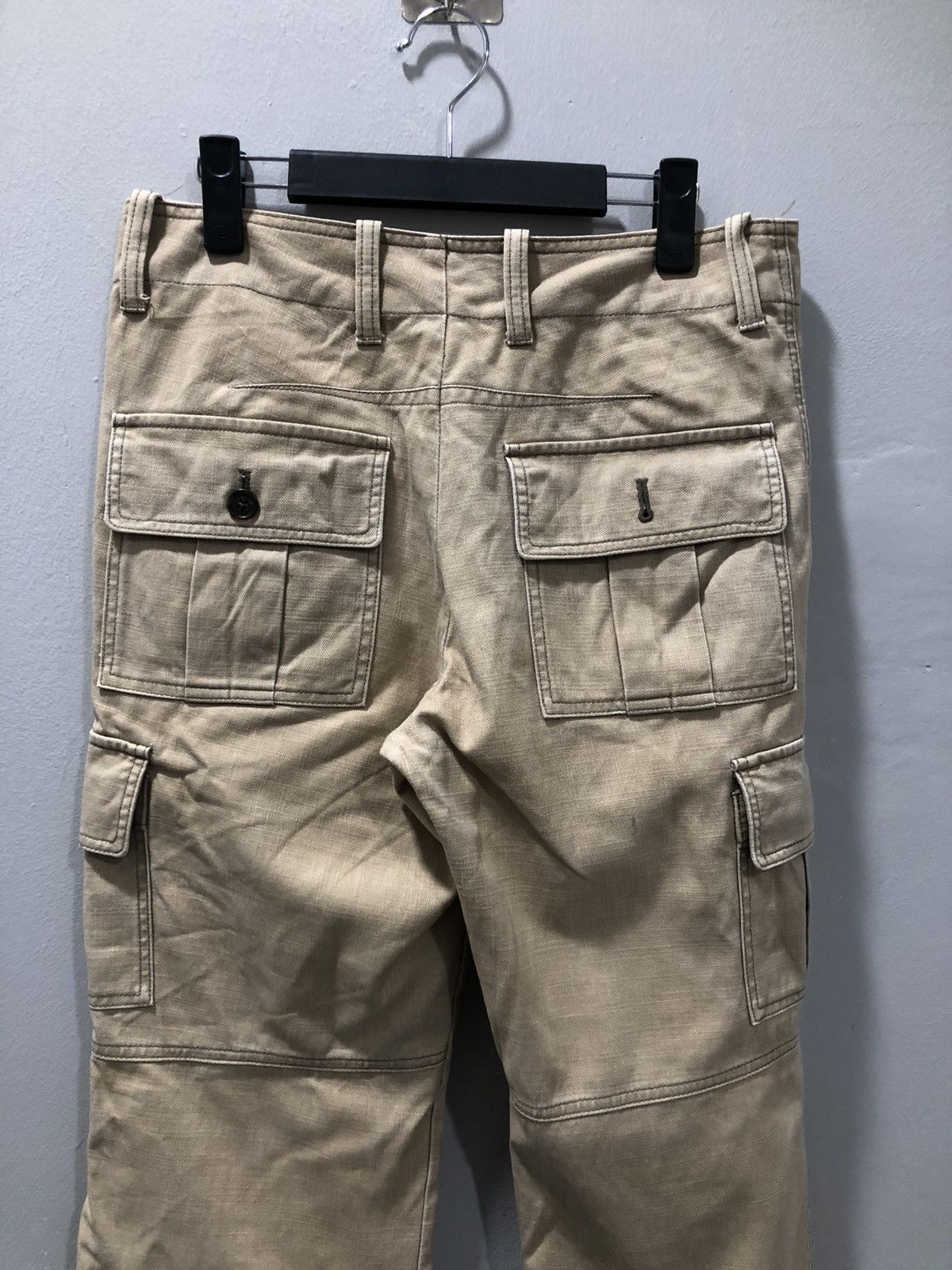 Japanese Brand RYKIEL HOMME Utility Tactial Multipocket Crgo Pants Size US 31 - 7 Thumbnail