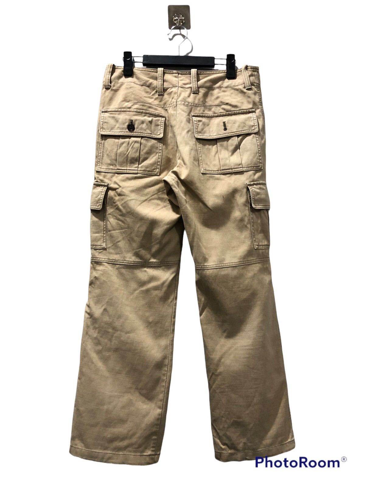 Japanese Brand RYKIEL HOMME Utility Tactial Multipocket Crgo Pants Size US 31 - 2 Thumbnail