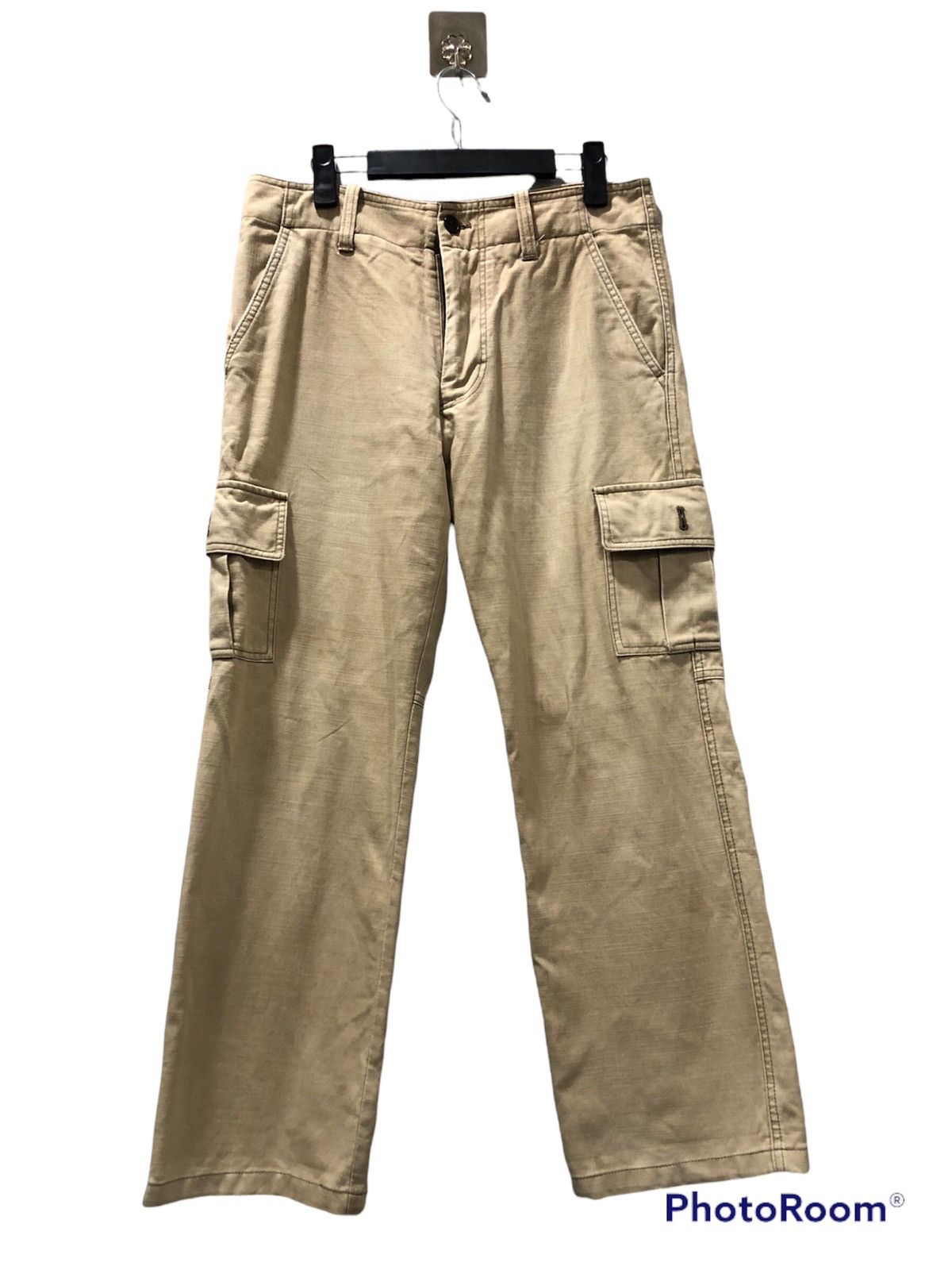 Japanese Brand RYKIEL HOMME Utility Tactial Multipocket Crgo Pants Size US 31 - 1 Thumbnail