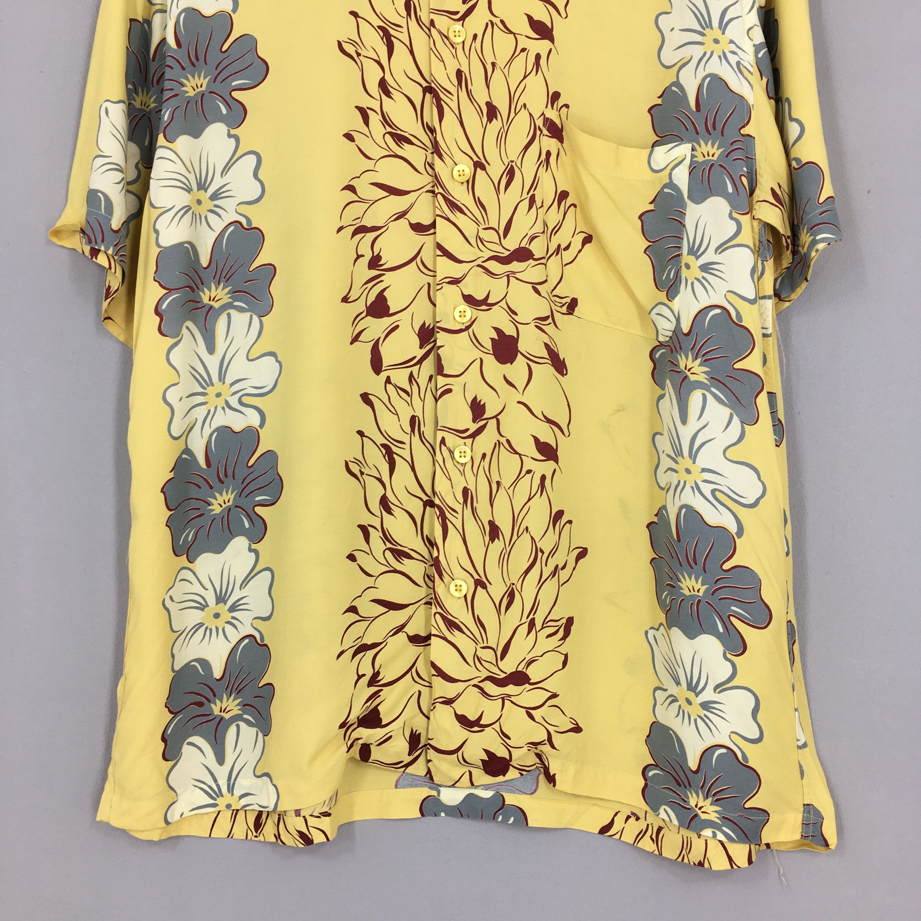 Sun Surf Vintage 90s Hawaiian Rayon Sun Surf Japan Rayon Shirt Large Size US L / EU 52-54 / 3 - 3 Thumbnail