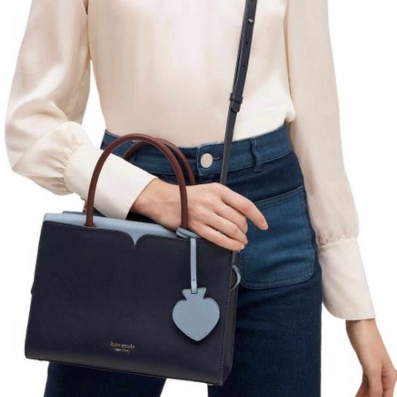 Kate Spade Kate Spade Spencer medium satchel Bag Nightcap Size ONE SIZE - 7 Thumbnail