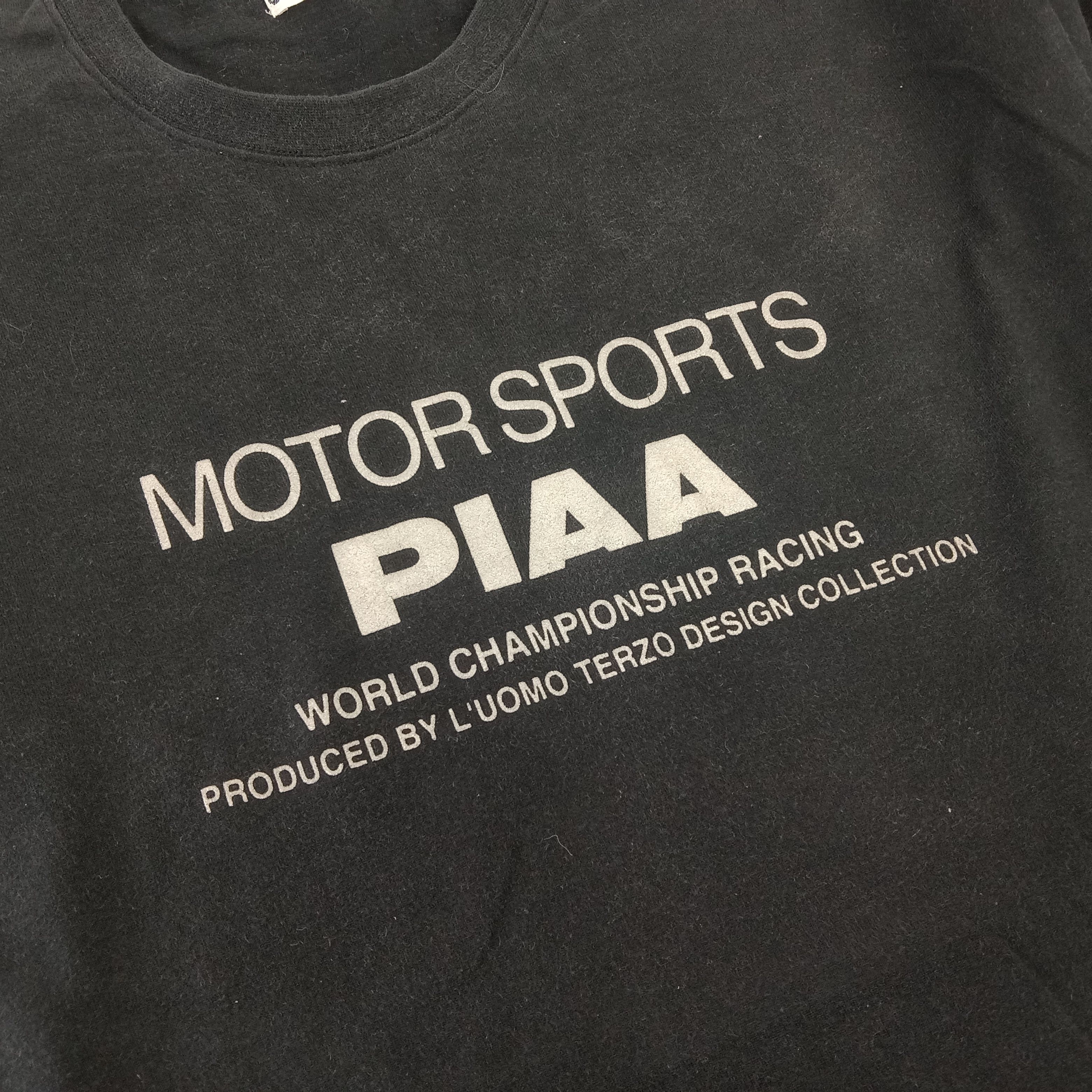 Japanese Brand × Vintage MOTOR SPORT PIAA Racing Team Tshirt Size US M / EU 48-50 / 2 - 2 Thumbnail