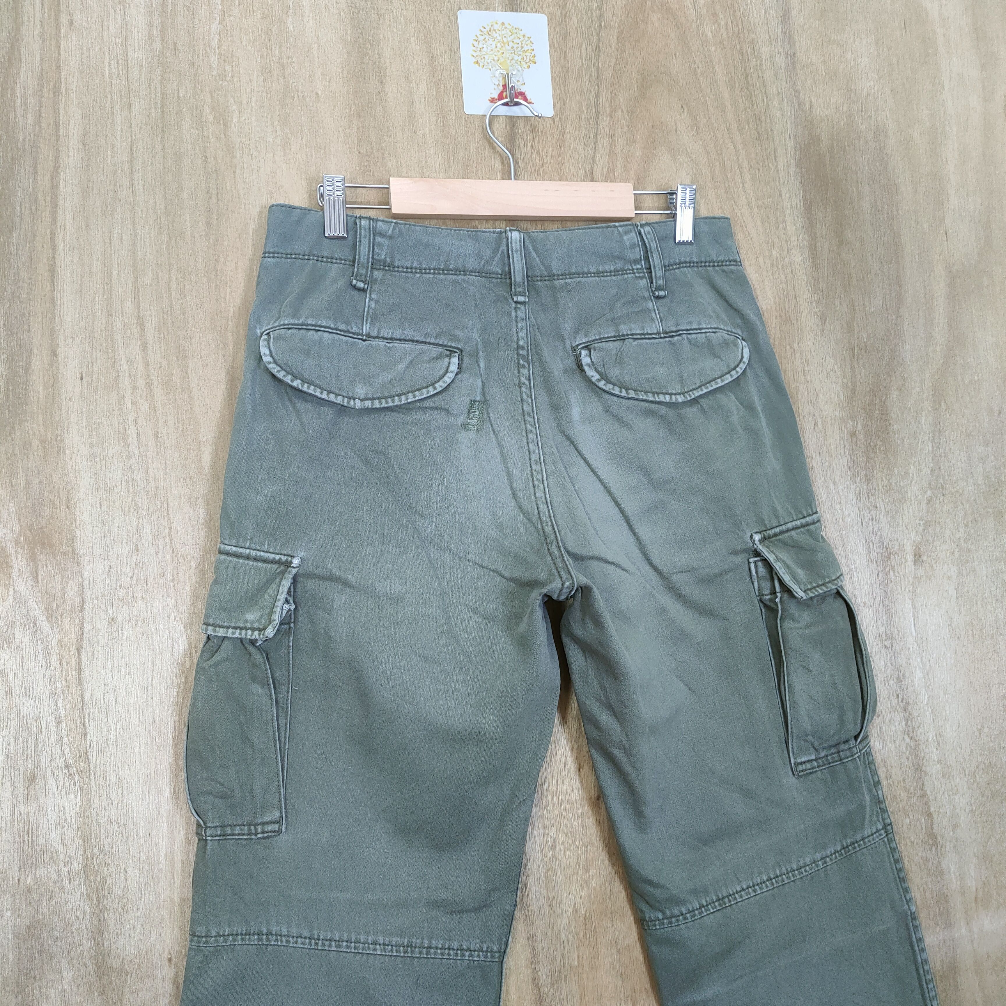 Japanese Brand #01 JAPANESE BRAND VINTAGE FADED CARGO PANTS Size US 30 / EU 46 - 7 Thumbnail