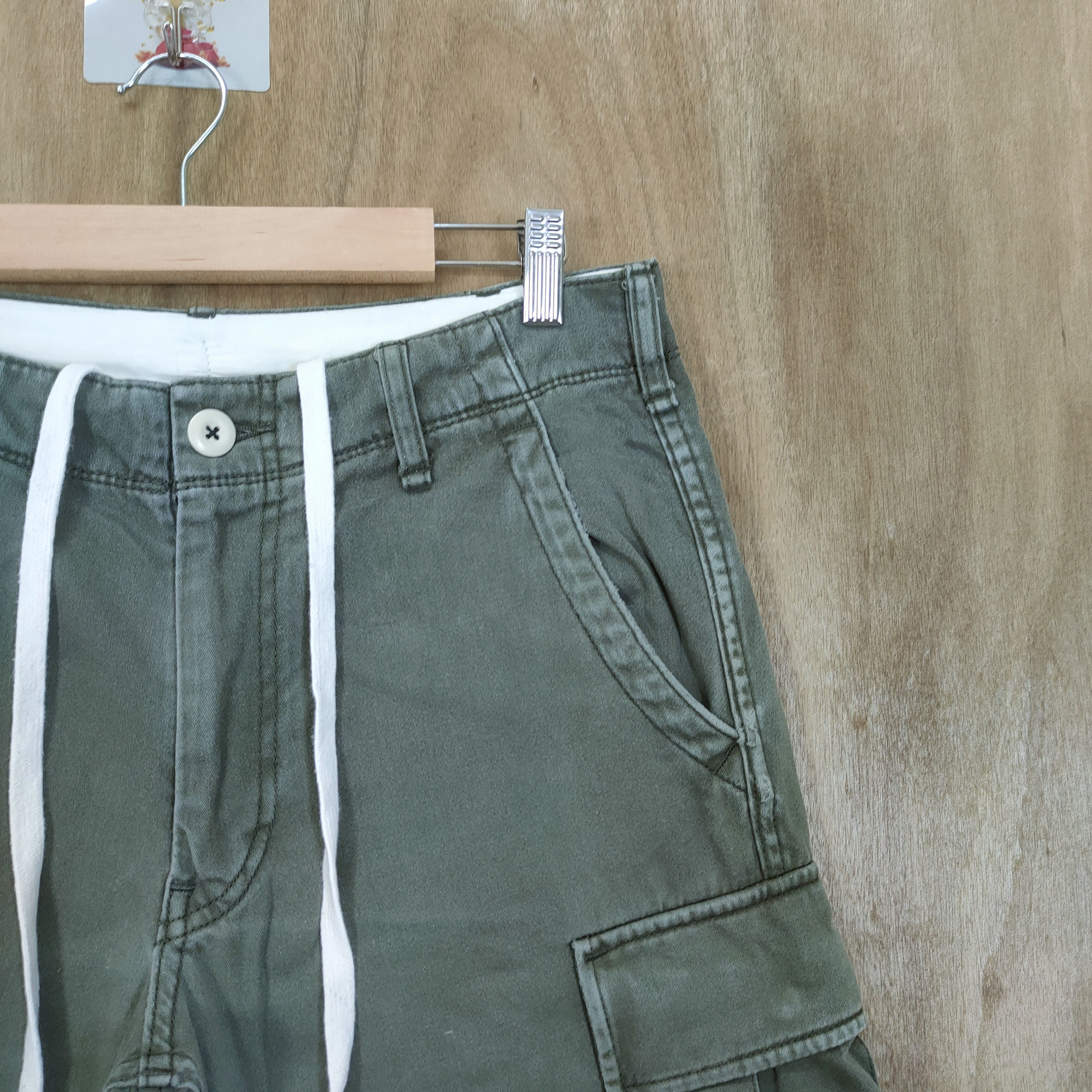 Japanese Brand #01 JAPANESE BRAND VINTAGE FADED CARGO PANTS Size US 30 / EU 46 - 4 Thumbnail