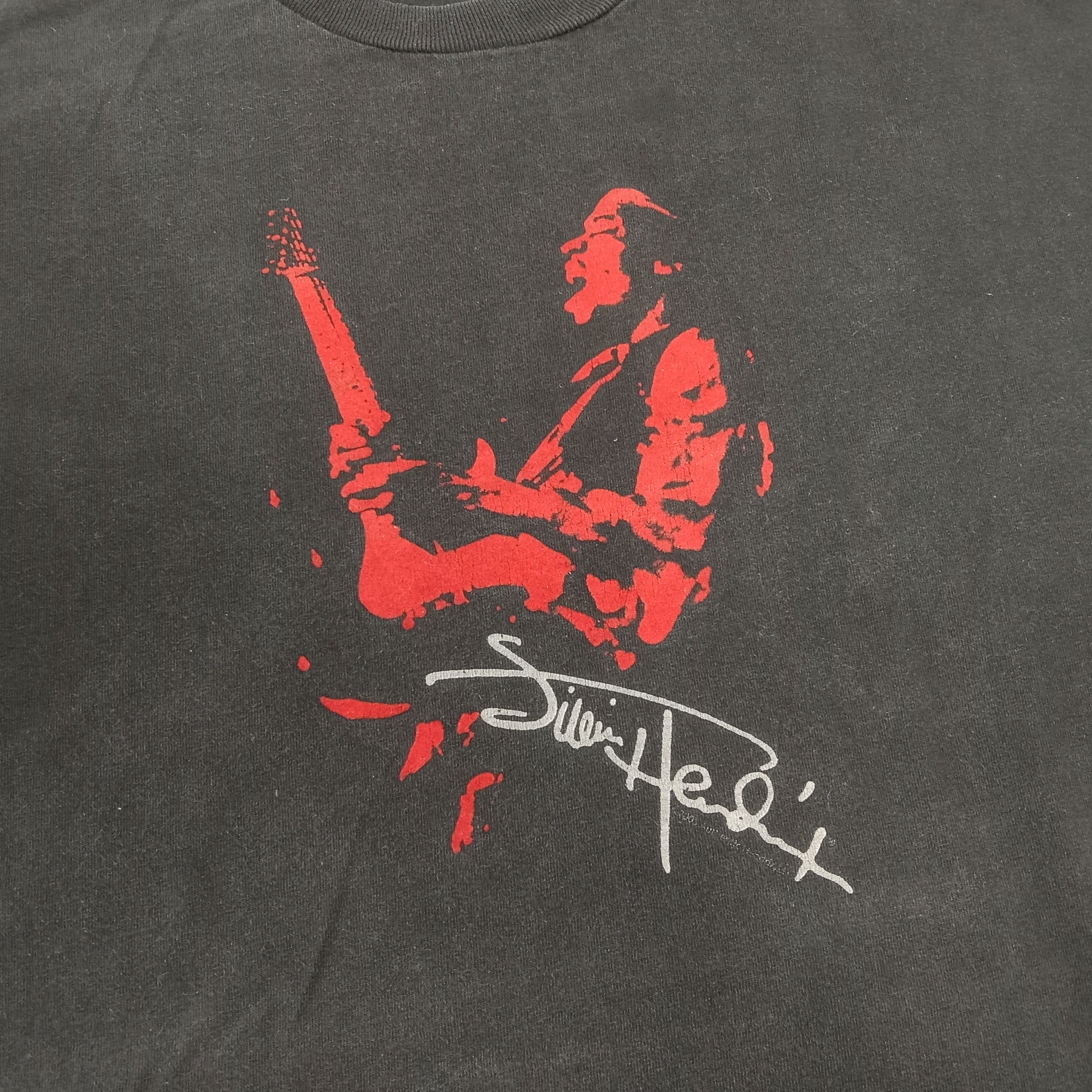 Band Tees × Jimi Hendrix × Vintage Jimi Hendrix Guitarist Legend Tshirt Size US XXL / EU 58 / 5 - 2 Thumbnail