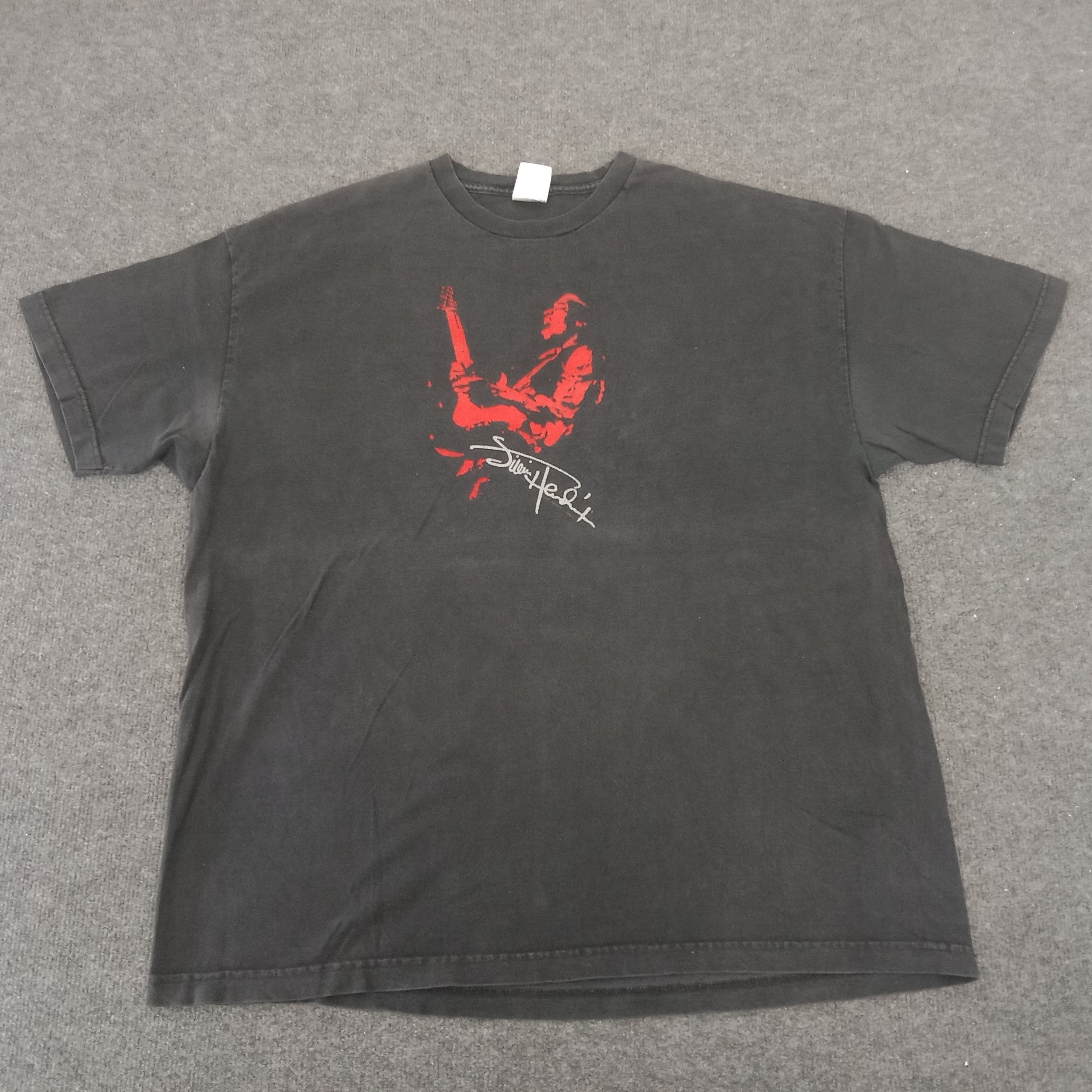 Band Tees × Jimi Hendrix × Vintage Jimi Hendrix Guitarist Legend Tshirt Size US XXL / EU 58 / 5 - 1 Thumbnail