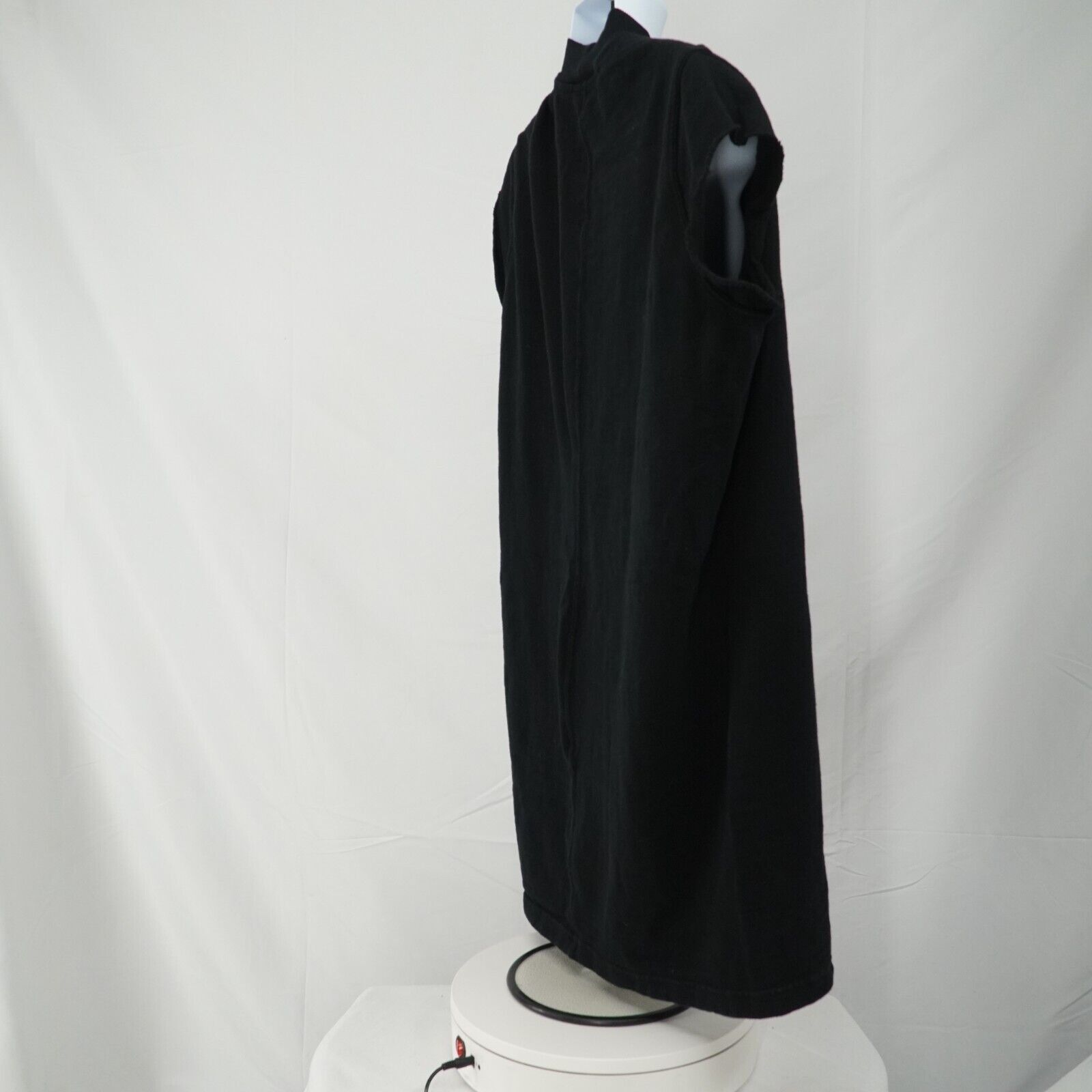 Rick Owens Drkshdw Jumbo Black Sleeveless Sweater Shirt Oversized SS17 Glitter Size US XL / EU 56 / 4 - 14 Thumbnail