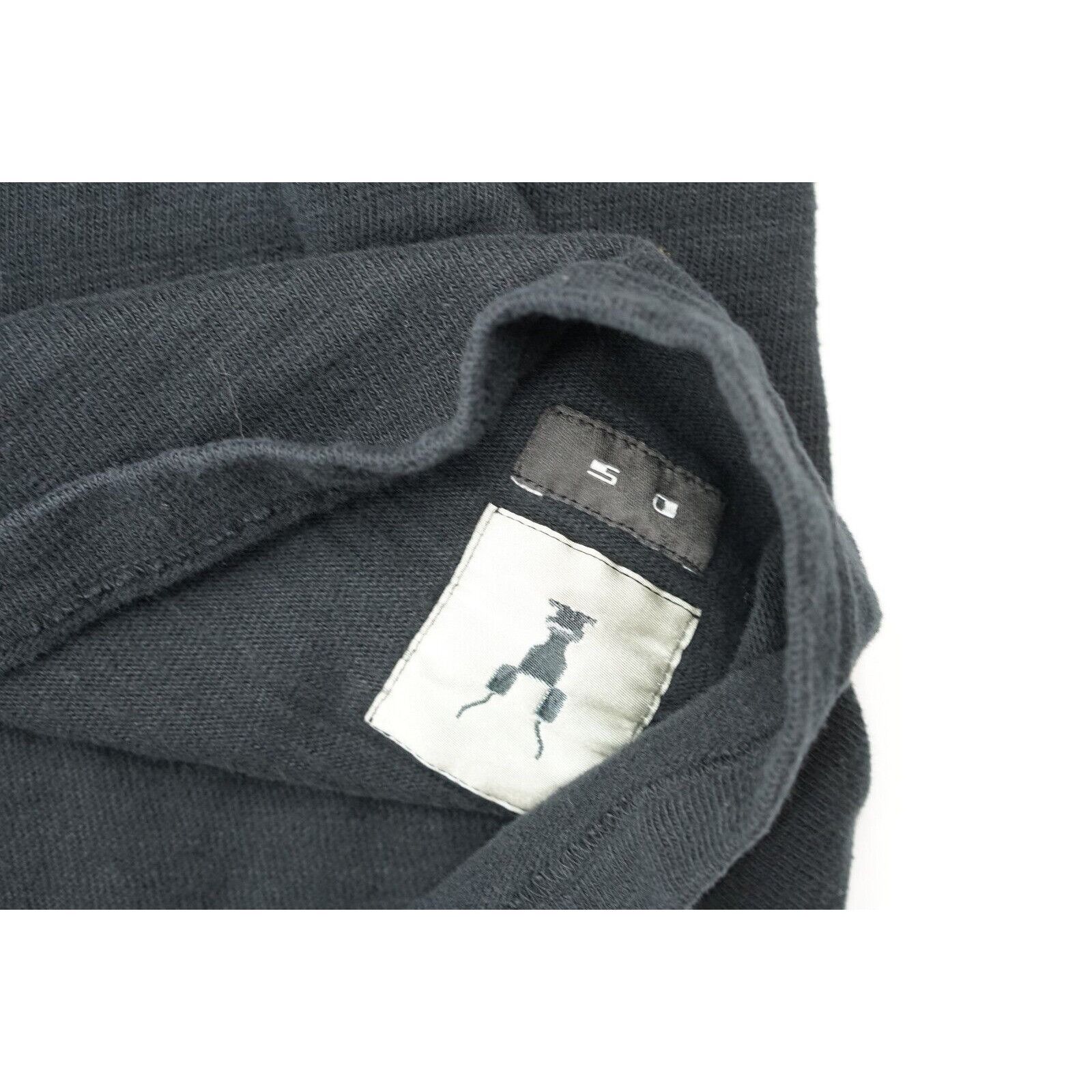 Rick Owens Drkshdw Jumbo Black Sleeveless Sweater Shirt Oversized SS17 Glitter Size US XL / EU 56 / 4 - 4 Thumbnail