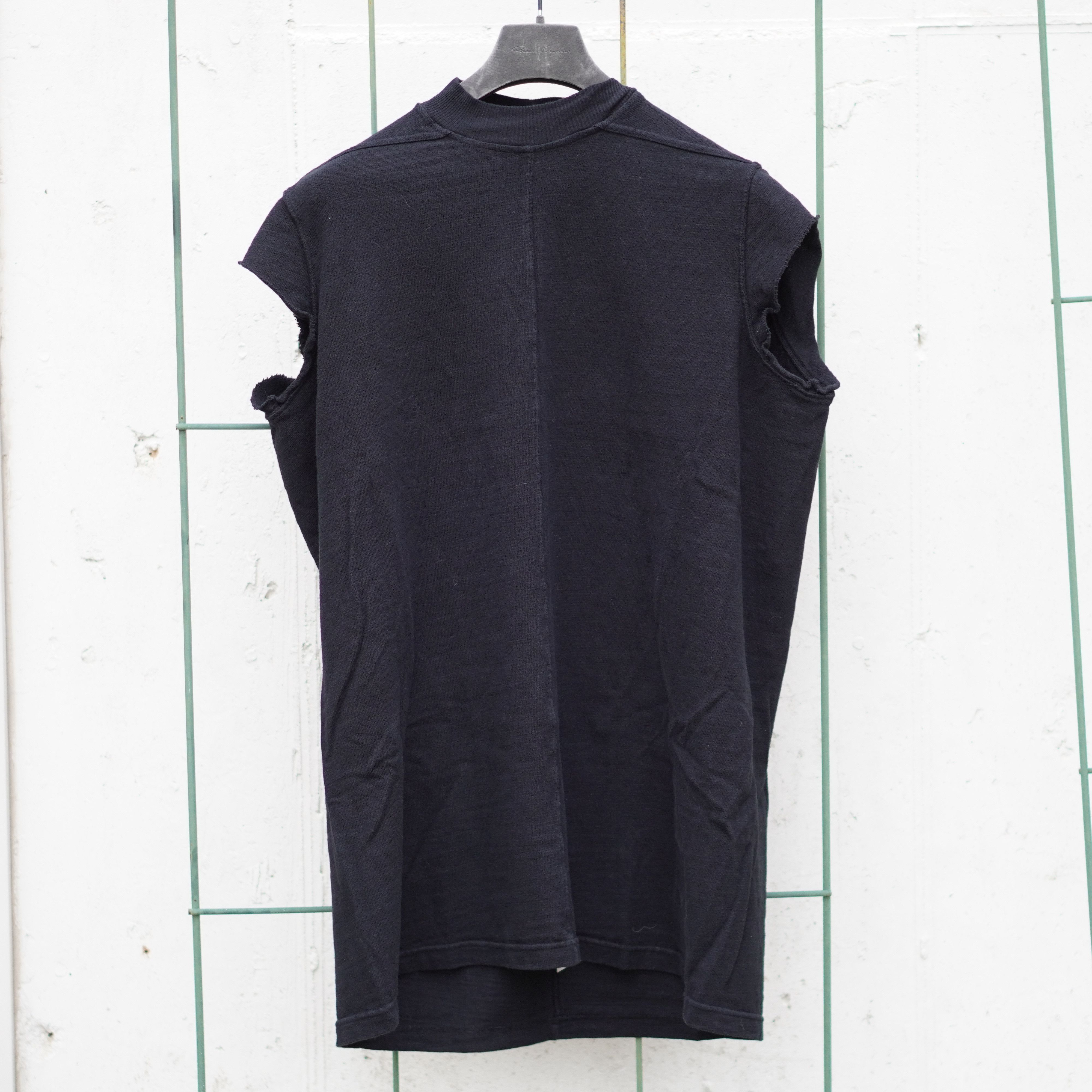 Rick Owens Drkshdw Jumbo Black Sleeveless Sweater Shirt Oversized SS17 Glitter Size US XL / EU 56 / 4 - 1 Thumbnail