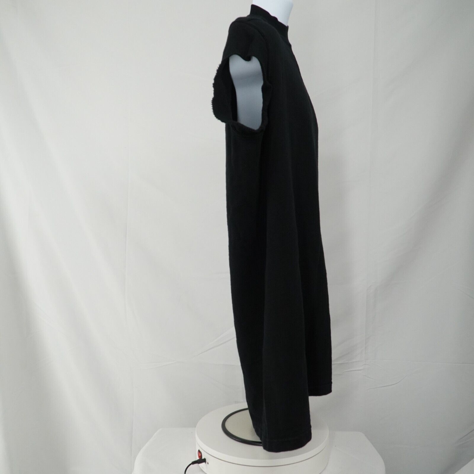 Rick Owens Drkshdw Jumbo Black Sleeveless Sweater Shirt Oversized SS17 Glitter Size US XL / EU 56 / 4 - 15 Thumbnail