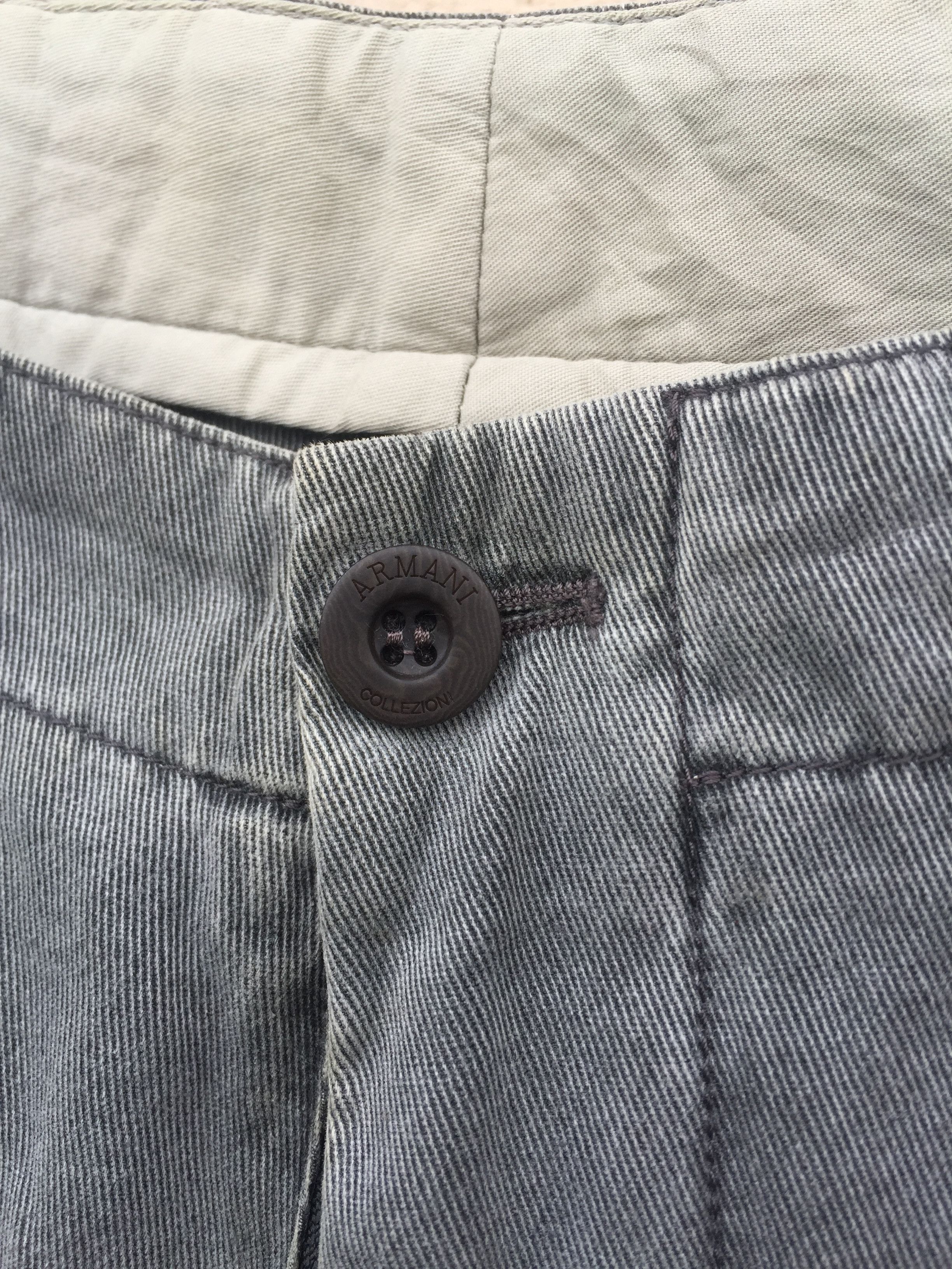 Armani Armani Collezioni Grey Trousers Size US 32 / EU 48 - 3 Thumbnail