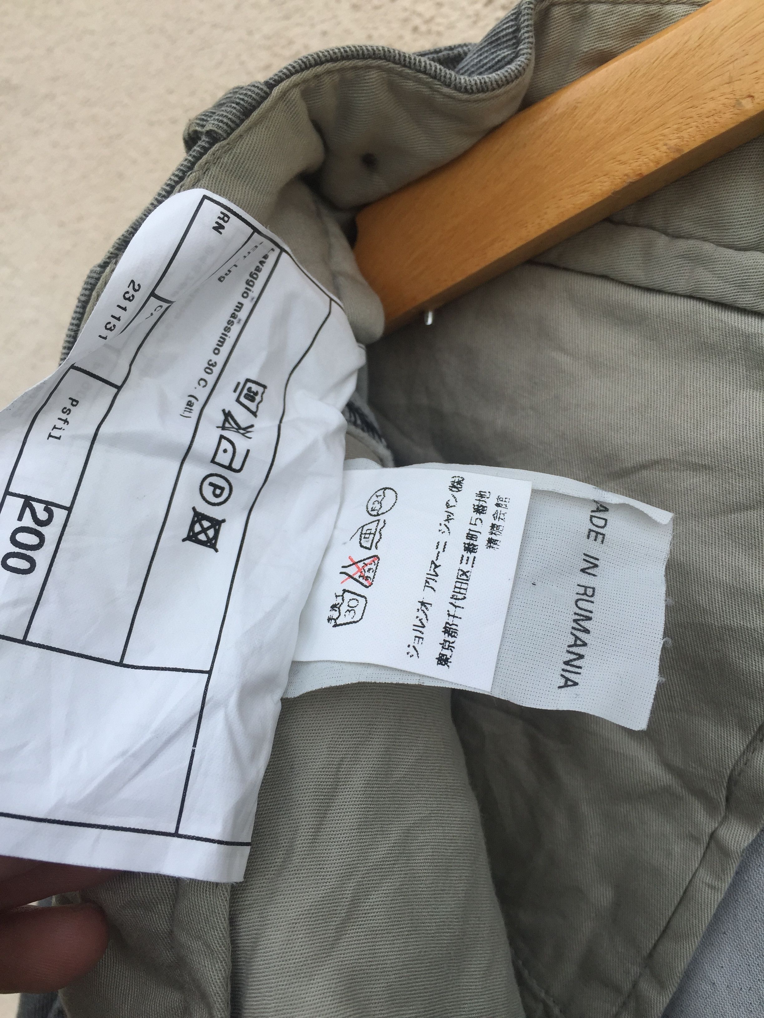 Armani Armani Collezioni Grey Trousers Size US 32 / EU 48 - 12 Thumbnail