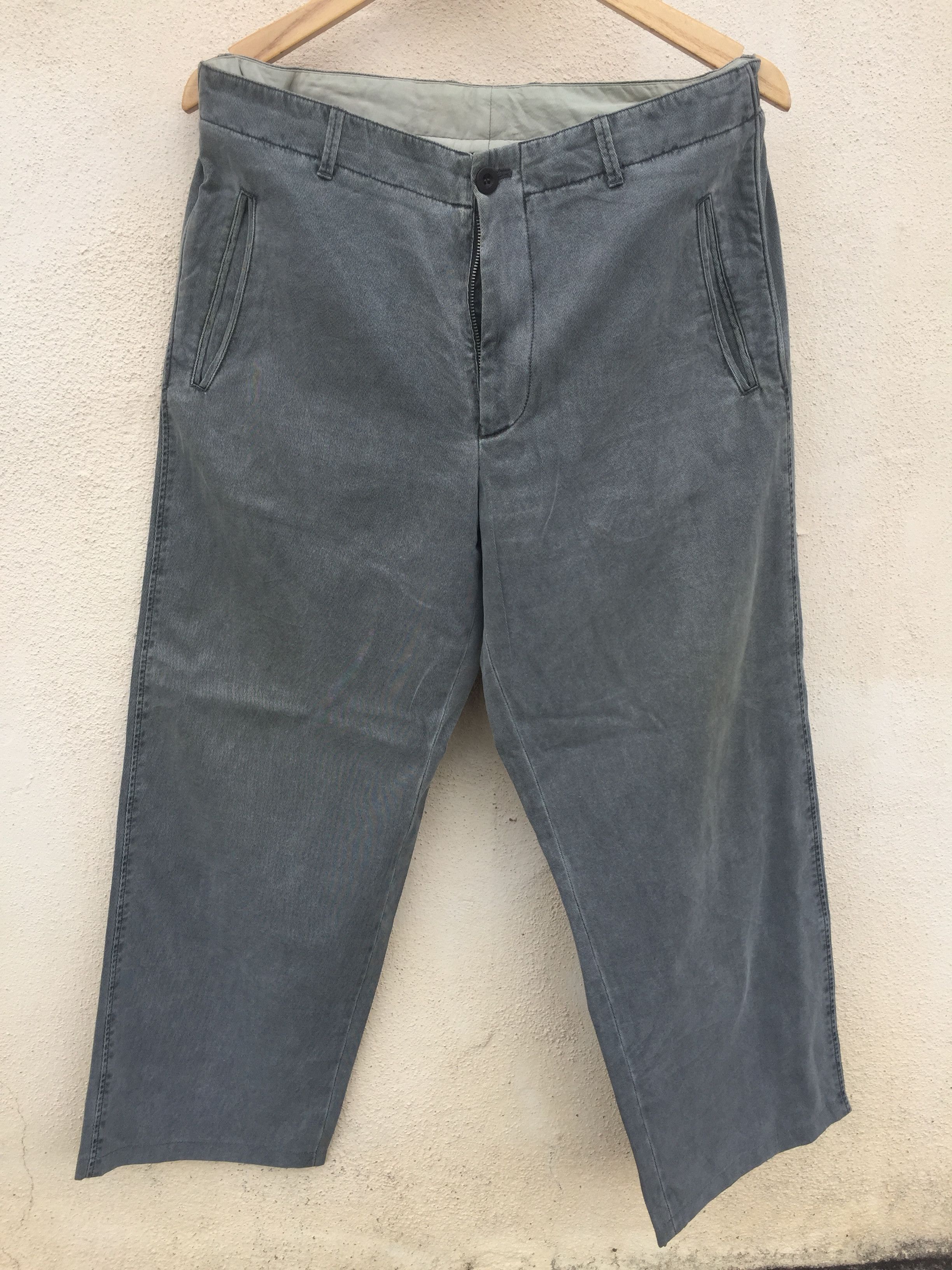 Armani Armani Collezioni Grey Trousers Size US 32 / EU 48 - 1 Thumbnail