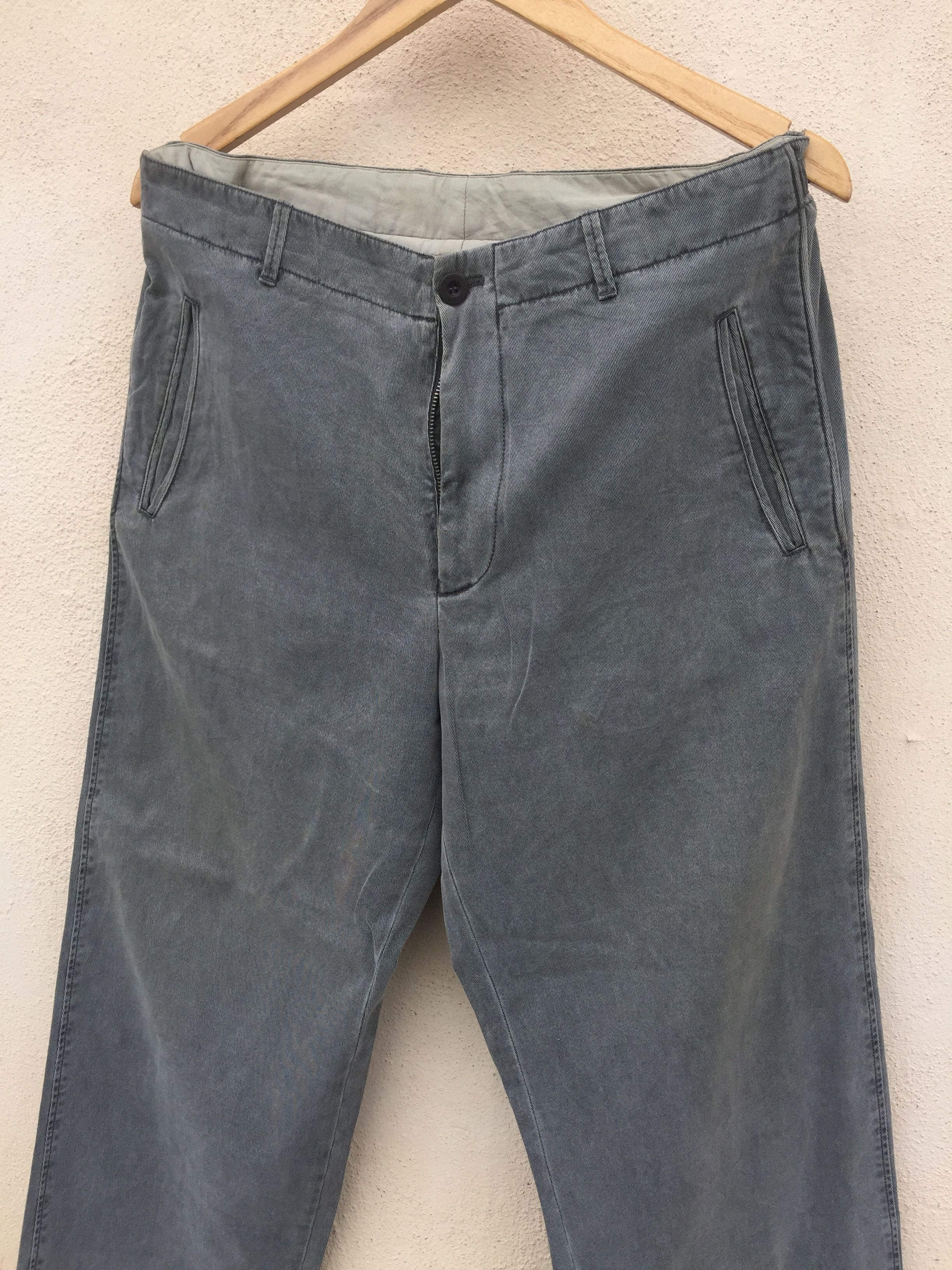 Armani Armani Collezioni Grey Trousers Size US 32 / EU 48 - 2 Thumbnail