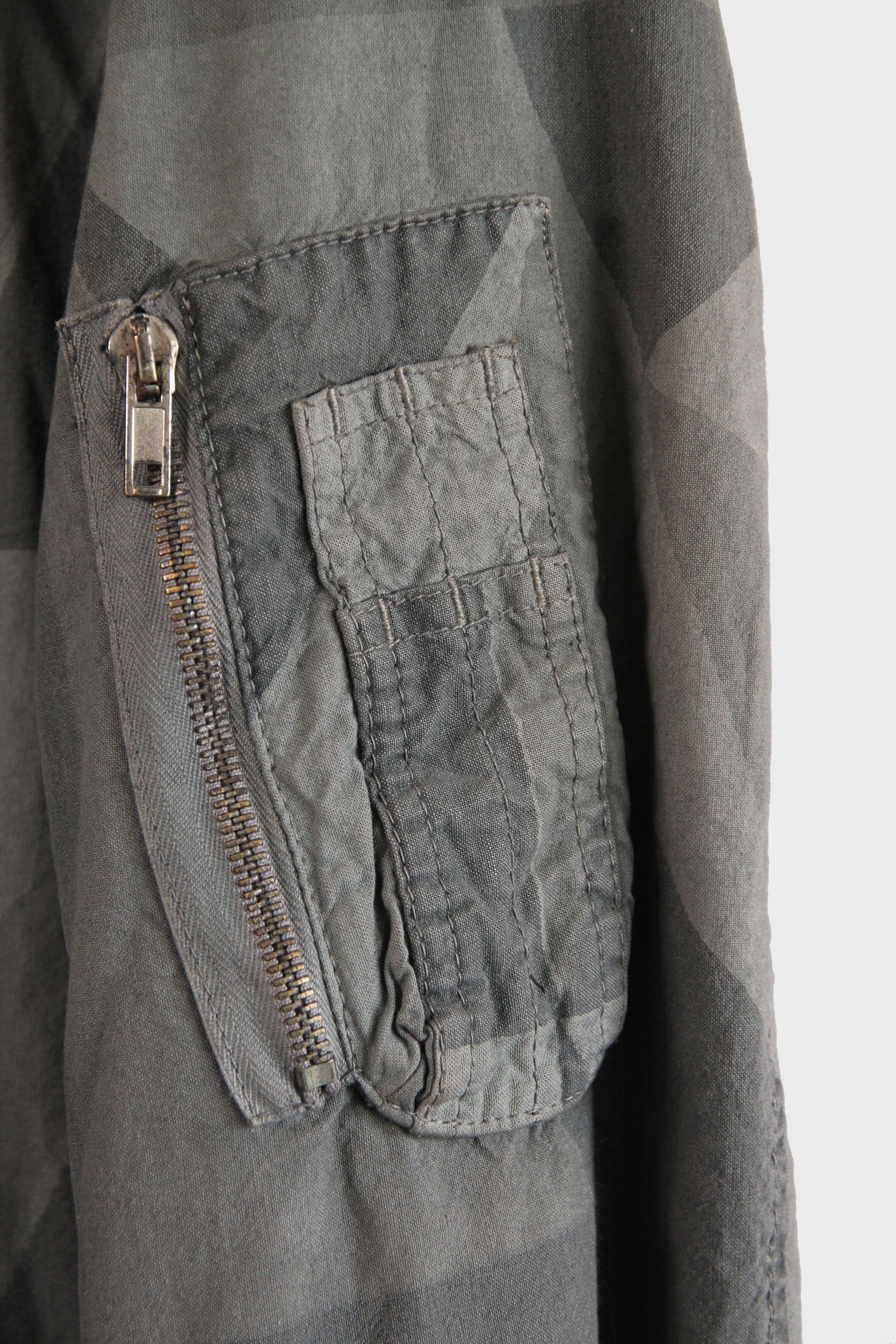 Rick Owens Rick Owens Island Bomber Jacket DRKSHDW Geometric Palm Camo Size US M / EU 48-50 / 2 - 3 Thumbnail
