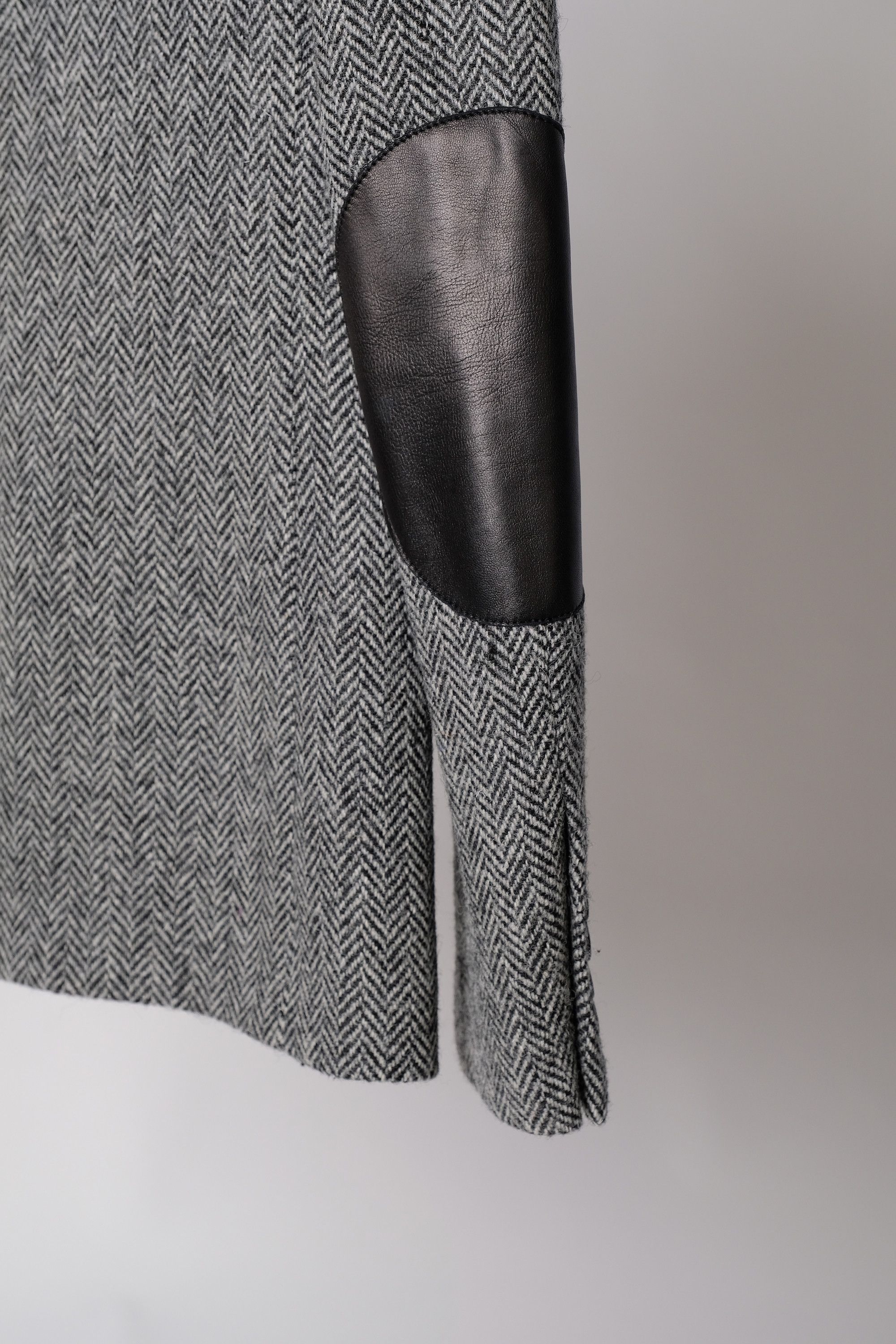 Hedi Slimane × Saint Laurent Paris FW15 Saint Laurent Paris Wool Herringbone Blazer Jacket Size 42R - 5 Thumbnail