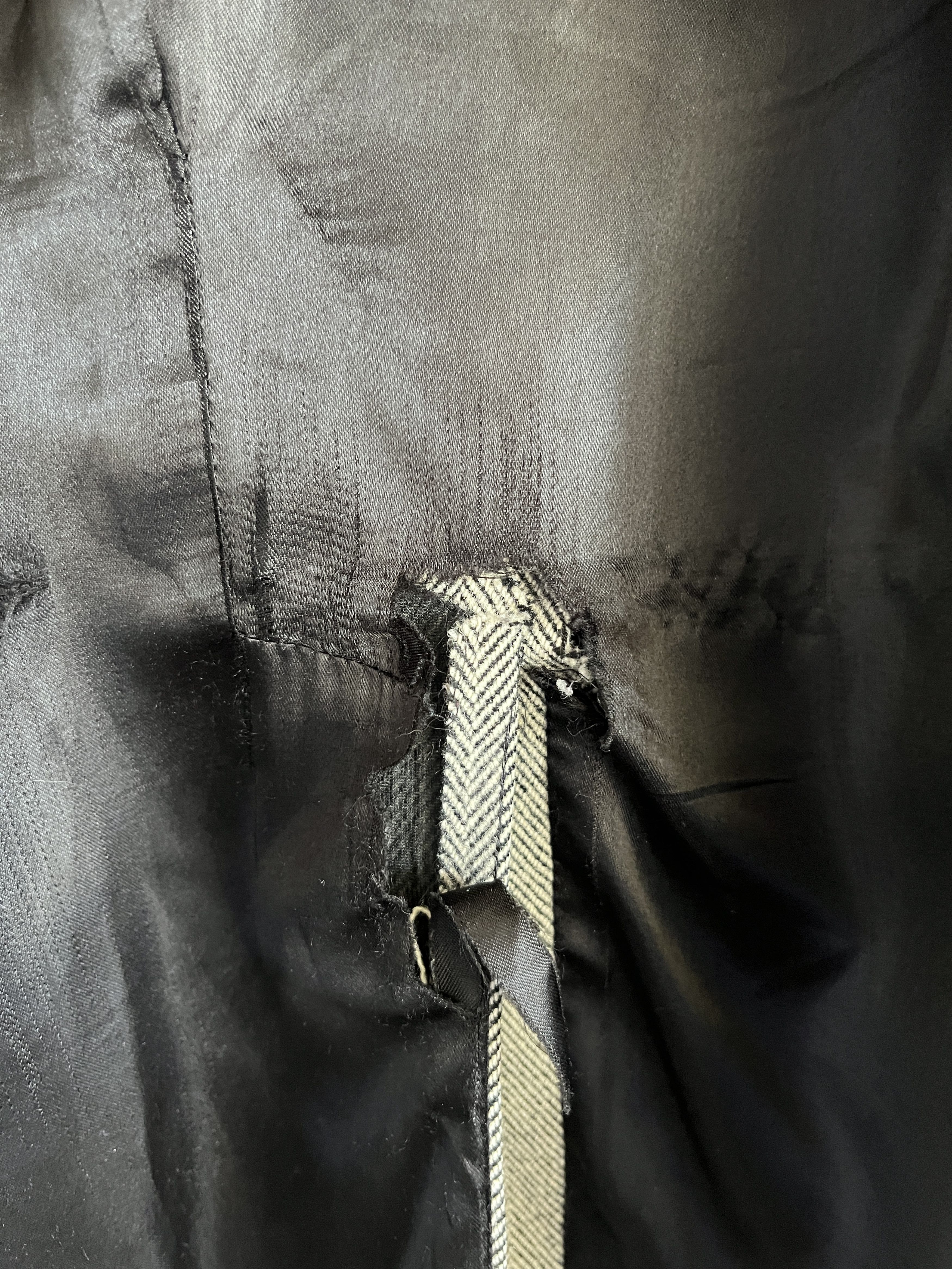 Helmut Lang FW00 Helmut Lang Archive Wool Herringbone Coat 48 Size US M / EU 48-50 / 2 - 12 Thumbnail