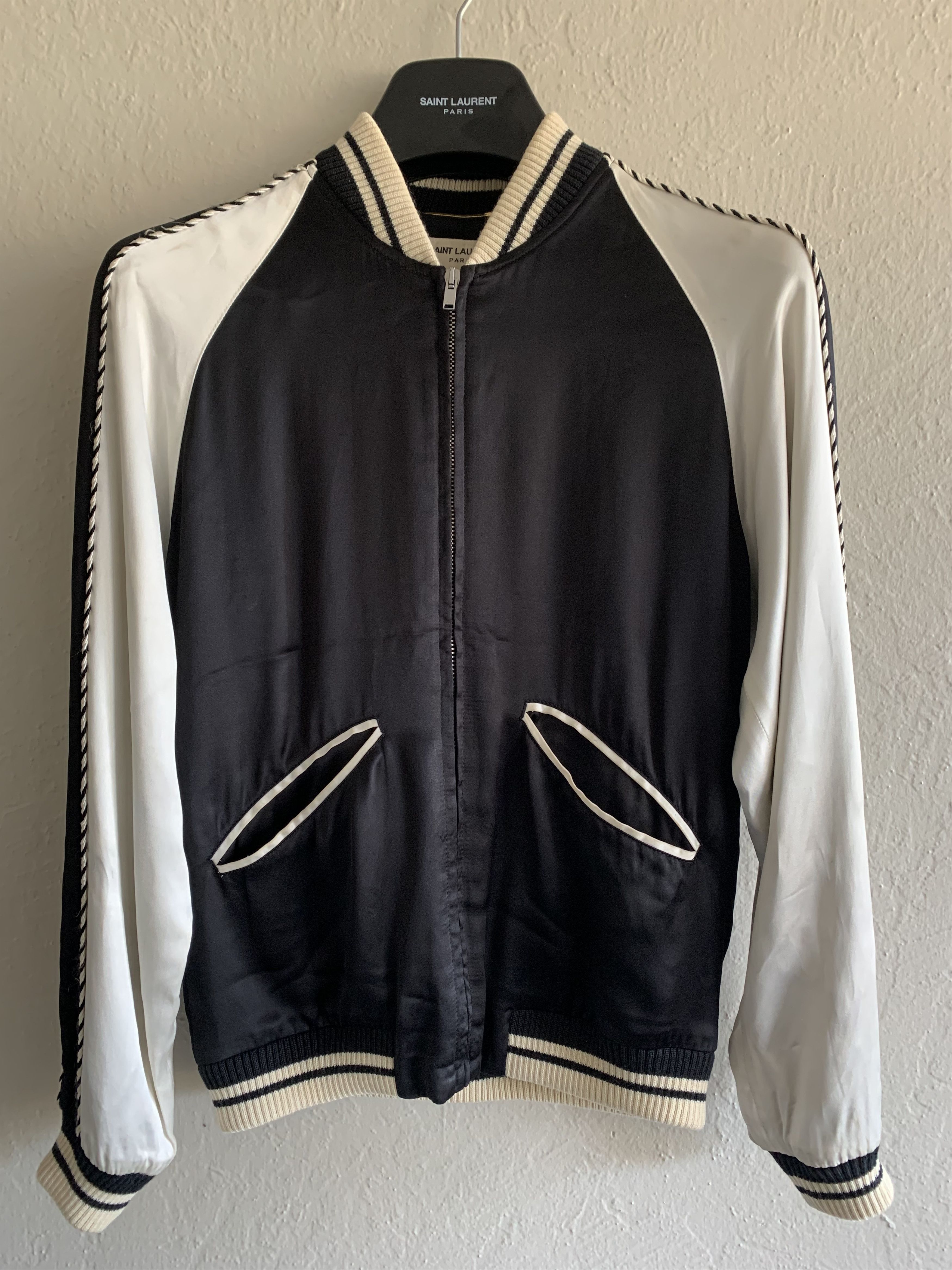 Hedi Slimane × Saint Laurent Paris SS14 Saint Laurent Paris Blood Luster Souvenir Jacket F36 Size XS / US 0-2 / IT 36-38 - 3 Thumbnail
