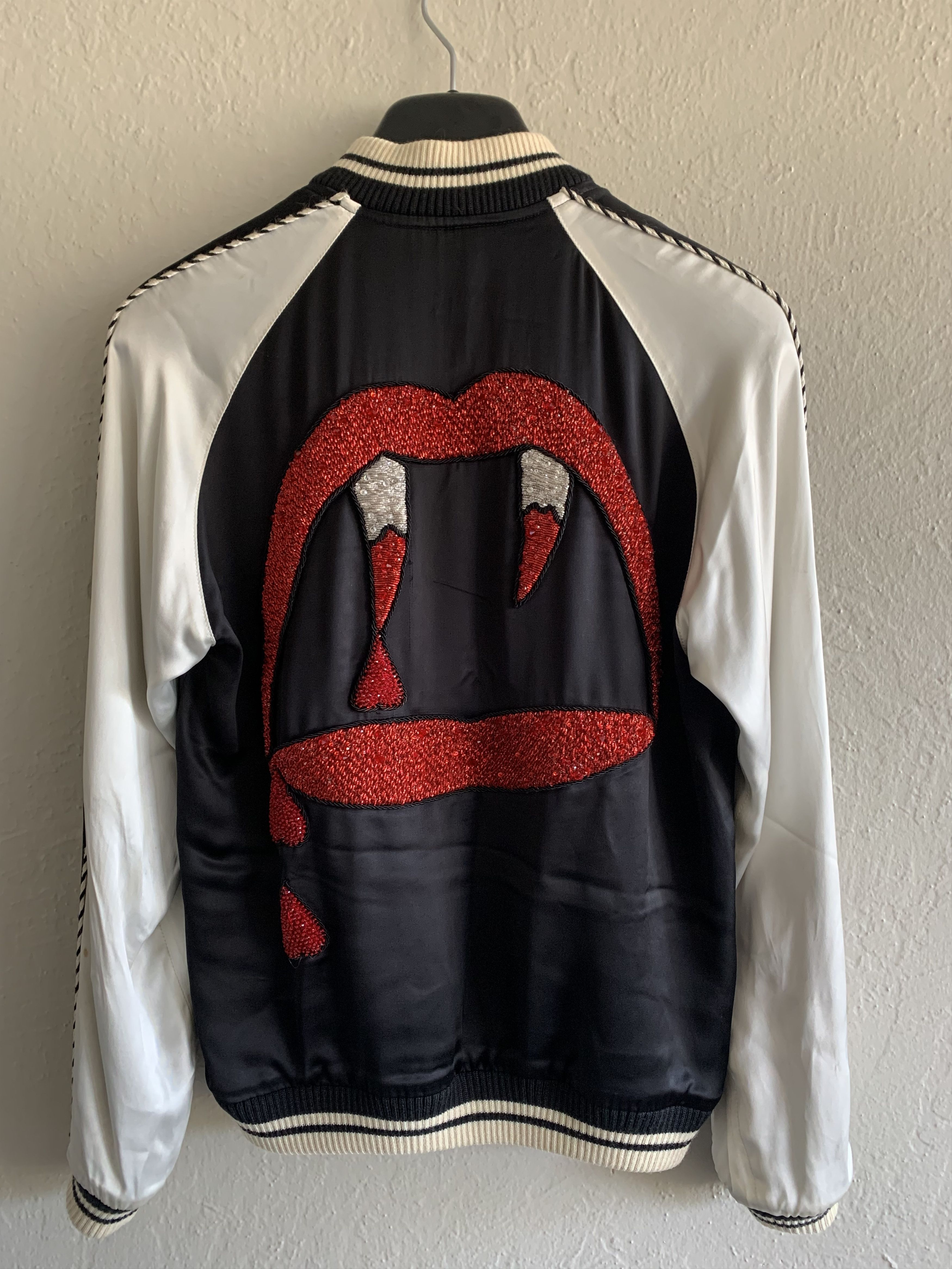 Hedi Slimane × Saint Laurent Paris SS14 Saint Laurent Paris Blood Luster Souvenir Jacket F36 Size XS / US 0-2 / IT 36-38 - 2 Thumbnail