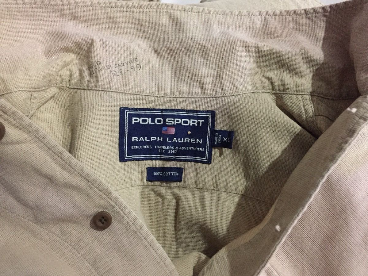 Polo Ralph Lauren Rare Military Inspired Polo Sportsman Pullover Shirt Size US XL / EU 56 / 4 - 10 Thumbnail