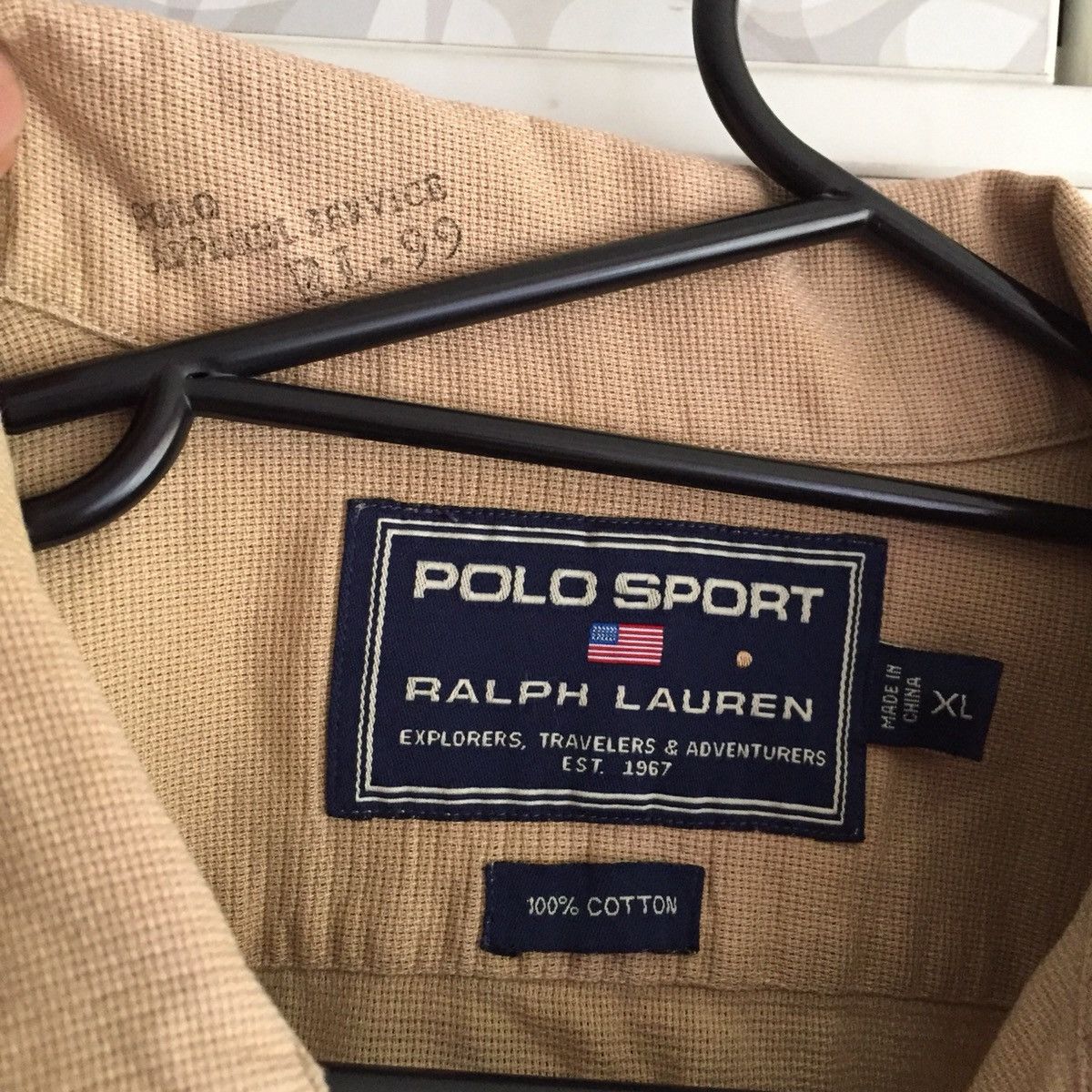 Polo Ralph Lauren Rare Military Inspired Polo Sportsman Pullover Shirt Size US XL / EU 56 / 4 - 7 Thumbnail