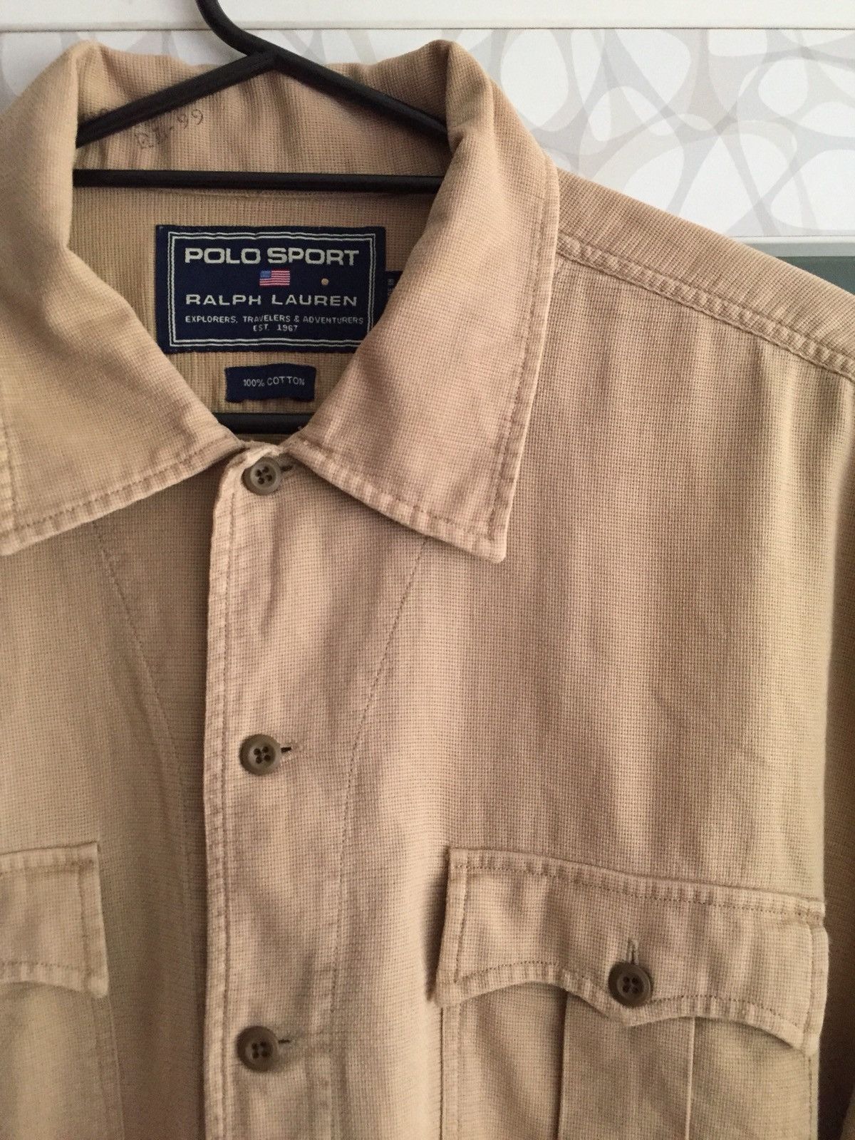 Polo Ralph Lauren Rare Military Inspired Polo Sportsman Pullover Shirt Size US XL / EU 56 / 4 - 3 Thumbnail