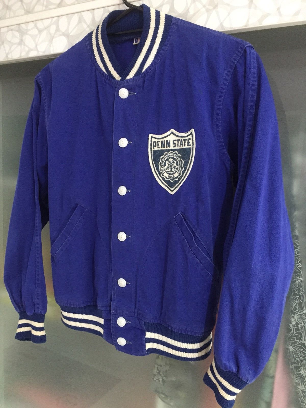Champion Very Rare Penn. State Champion Running Man Varsity Jackets Size US M / EU 48-50 / 2 - 5 Thumbnail