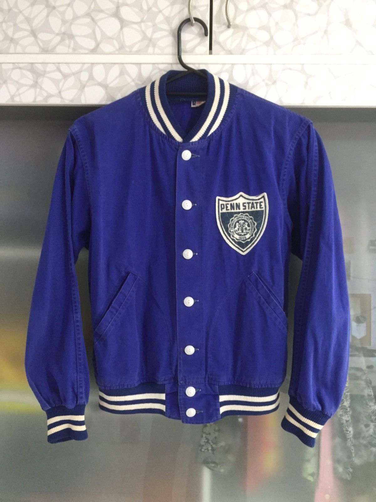 Champion Very Rare Penn. State Champion Running Man Varsity Jackets Size US M / EU 48-50 / 2 - 1 Thumbnail