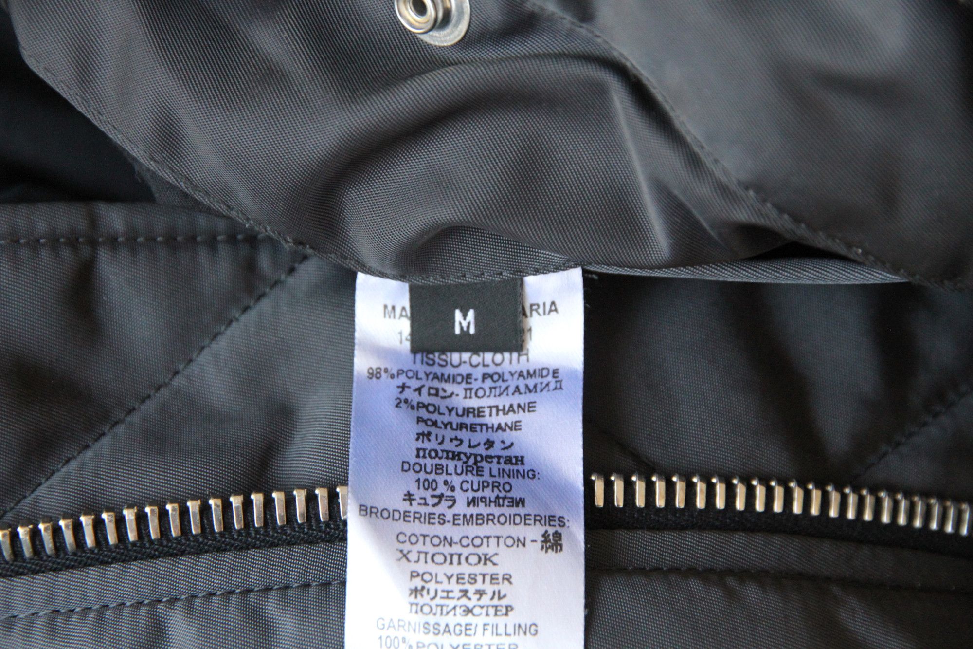 Givenchy $2k+ Army Green Grey MA-1 Bomber Flight Jacket M 48 50 Size US M / EU 48-50 / 2 - 16 Thumbnail